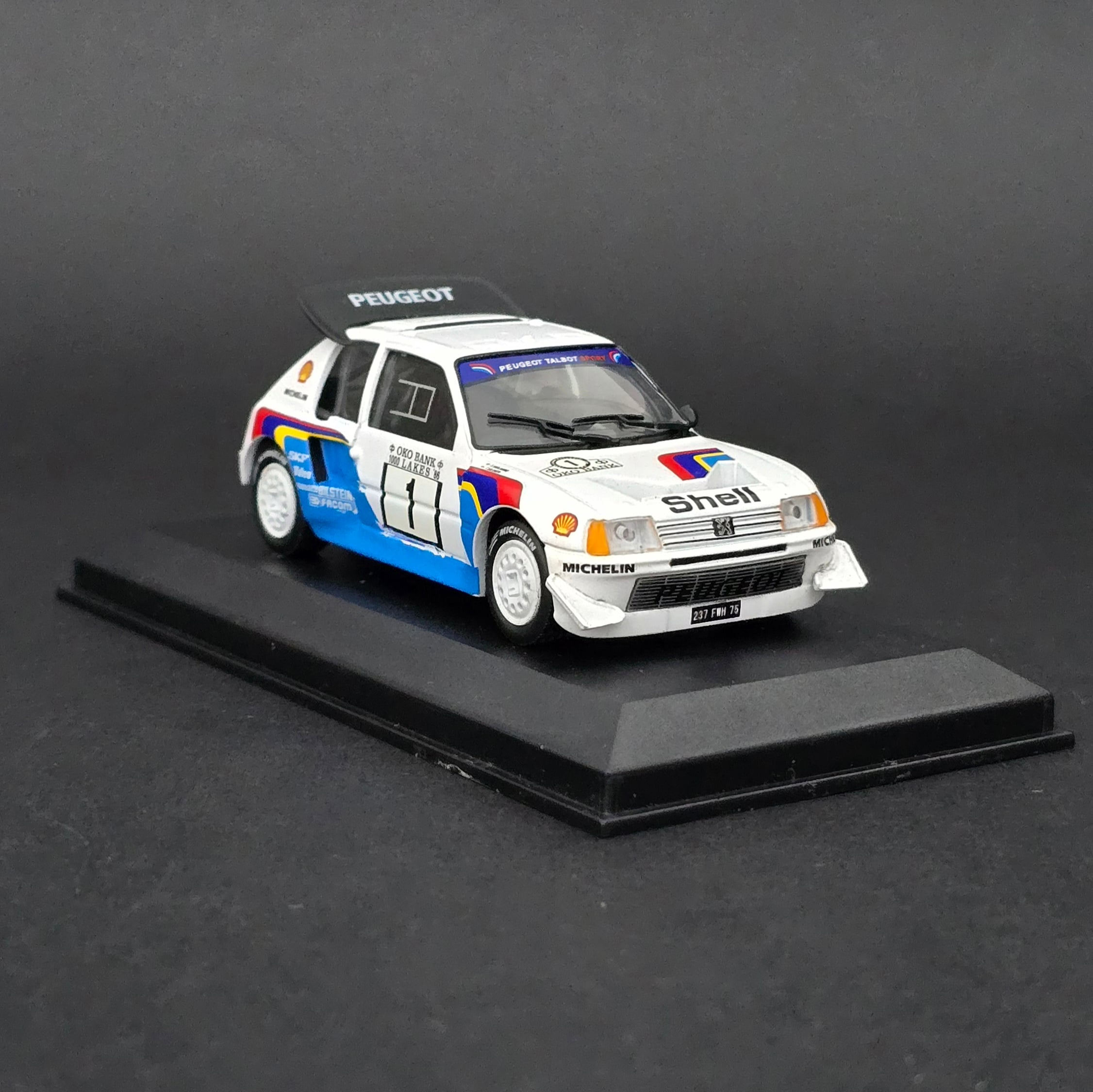 1:43 ,Peugeot 205 T16 EVO