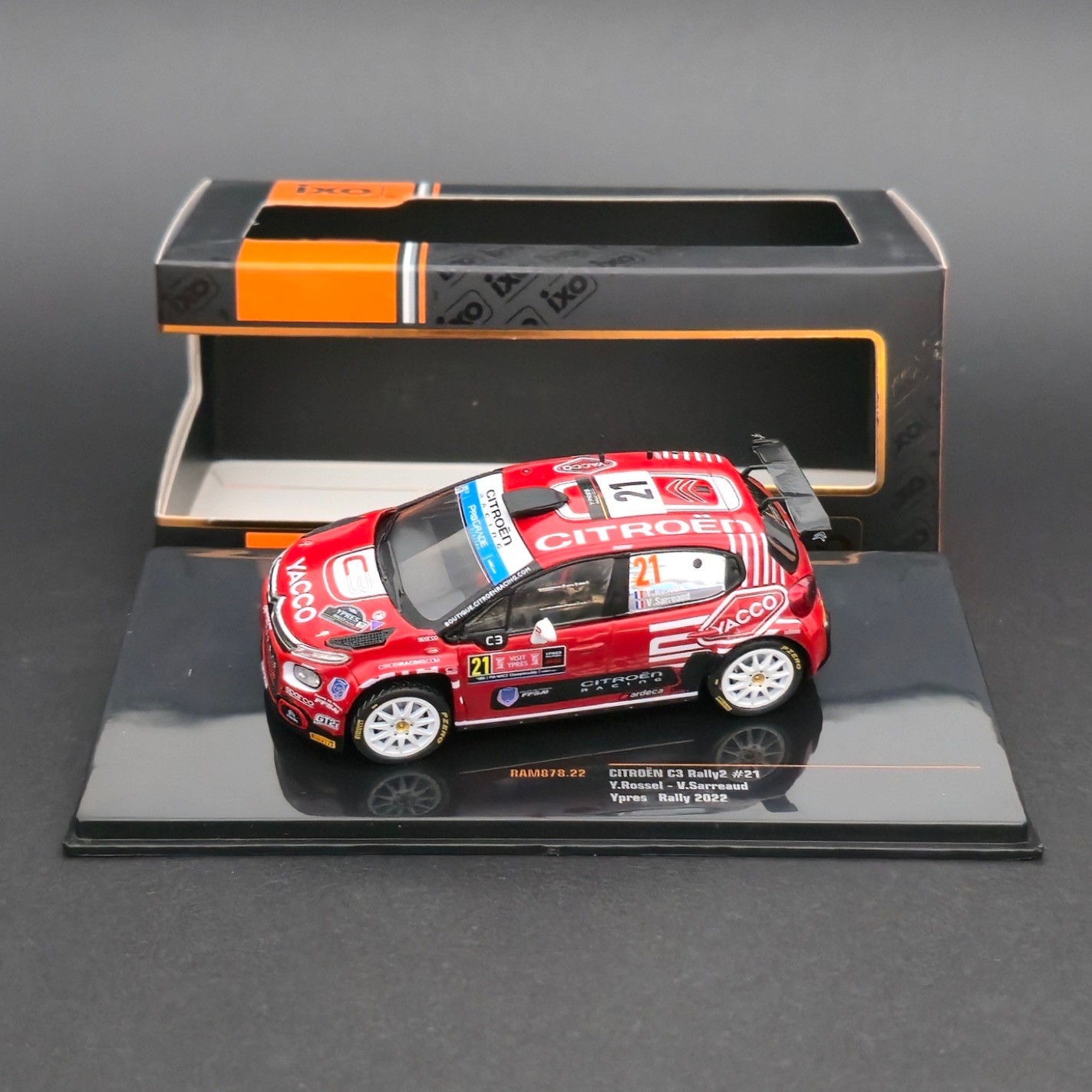 1:43 Citroen C3 Rally 2