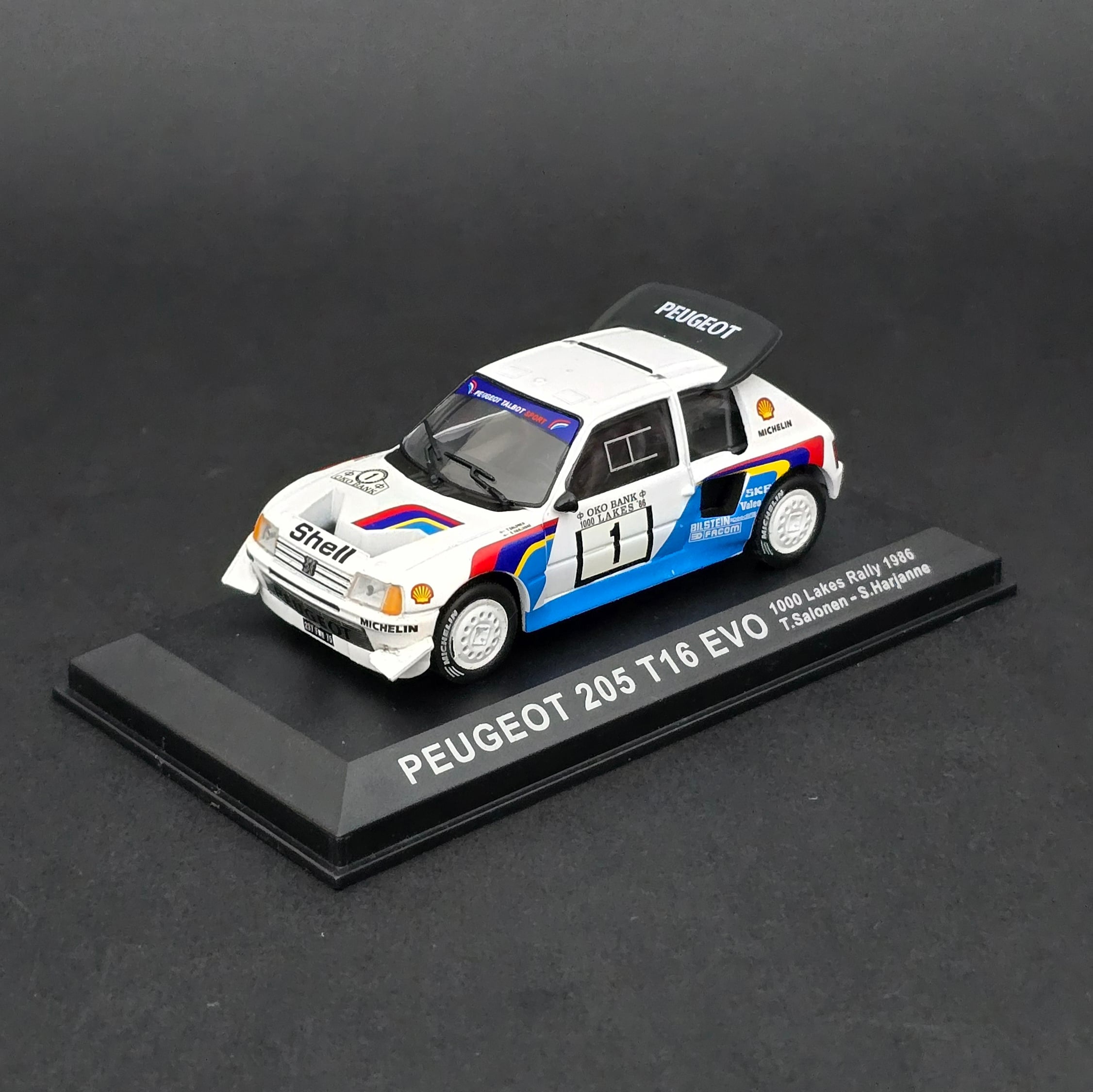 1:43 ,Peugeot 205 T16 EVO