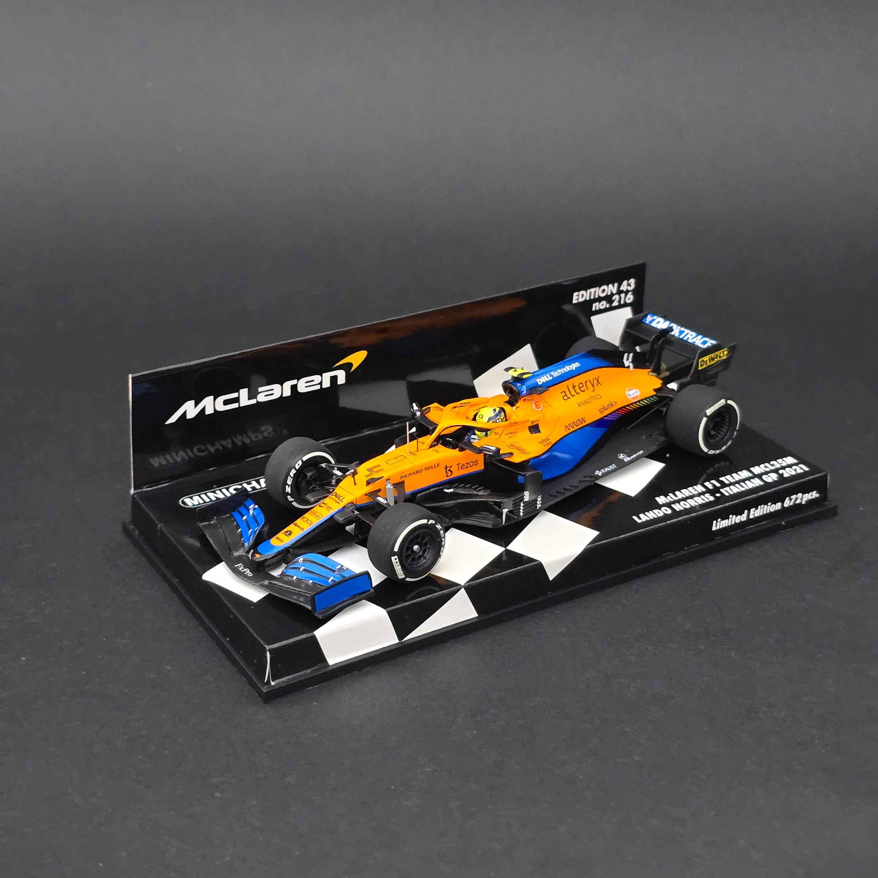 1:43 Mclaren MCL35M Lando Noris 