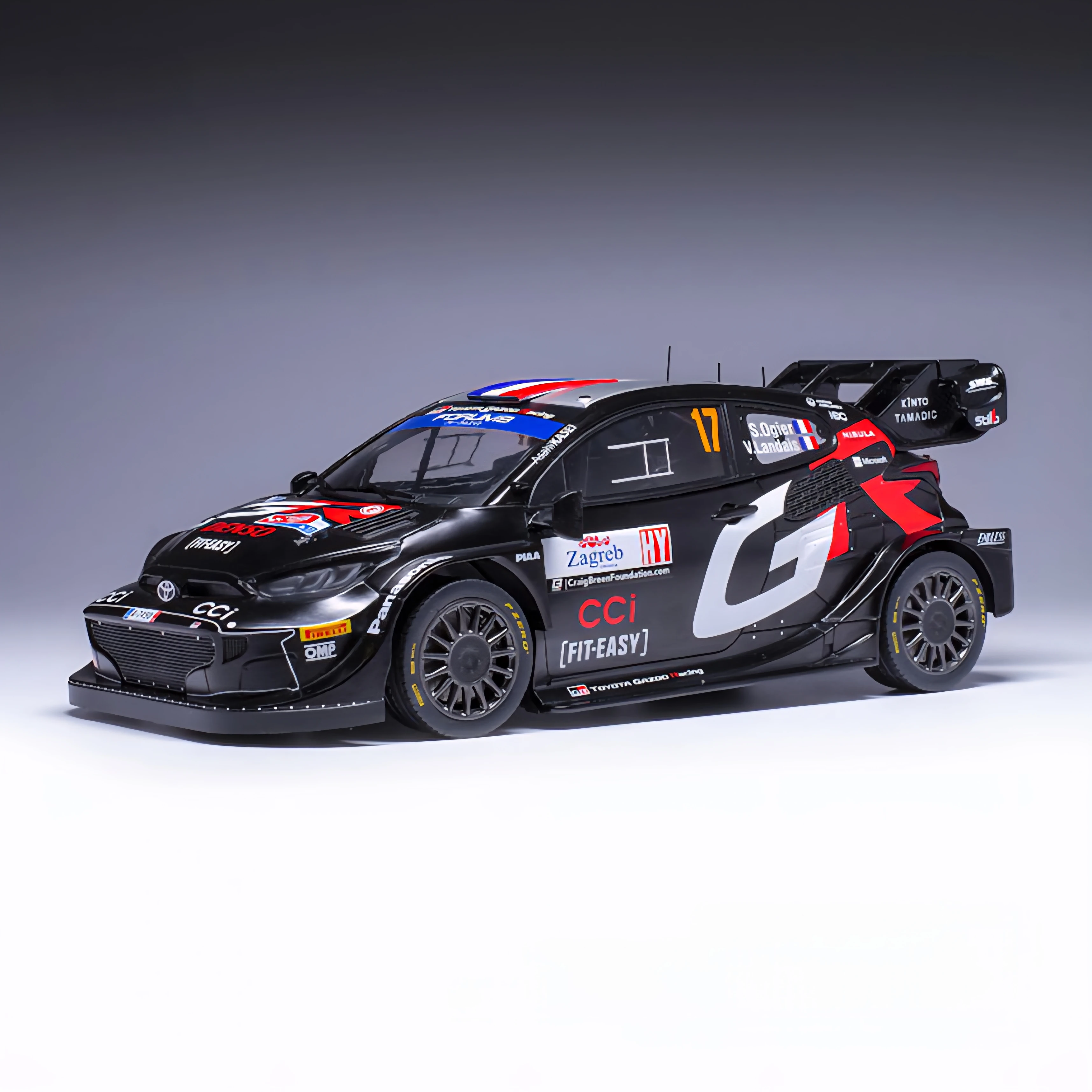 1/18 Toyota Yaris WRC 2024 Ogier