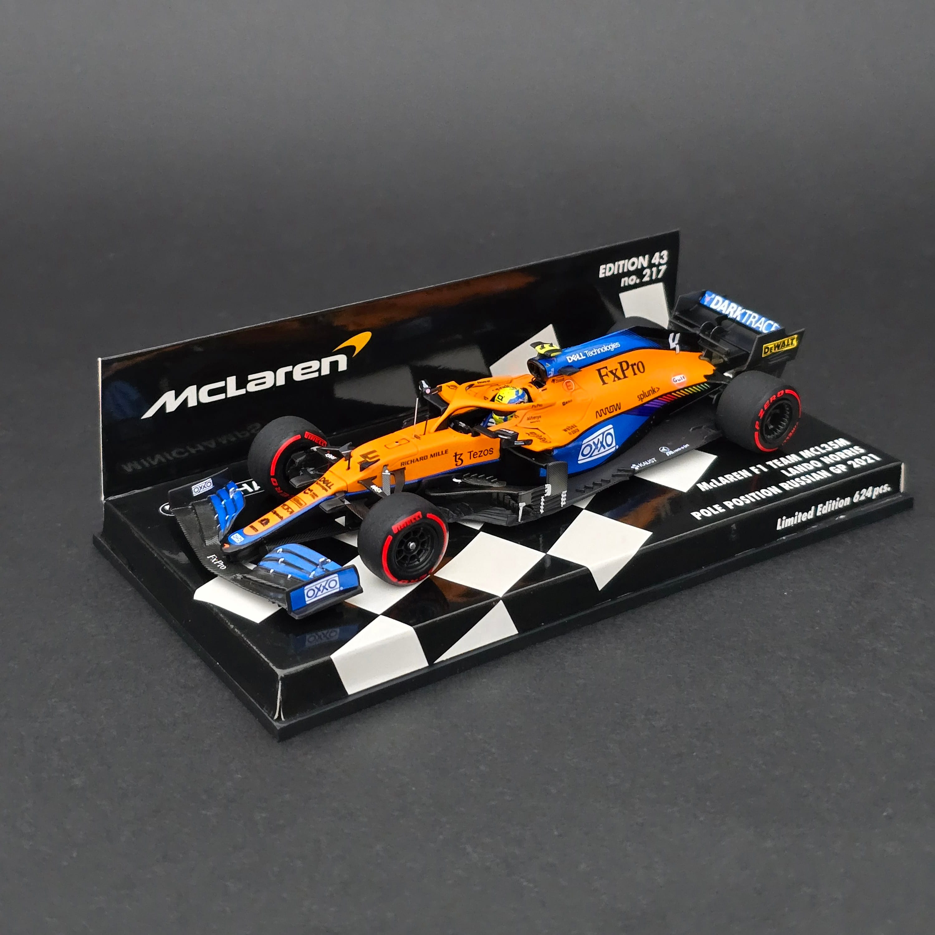 1:43 Mclaren MCL35M Lando Noris 2021