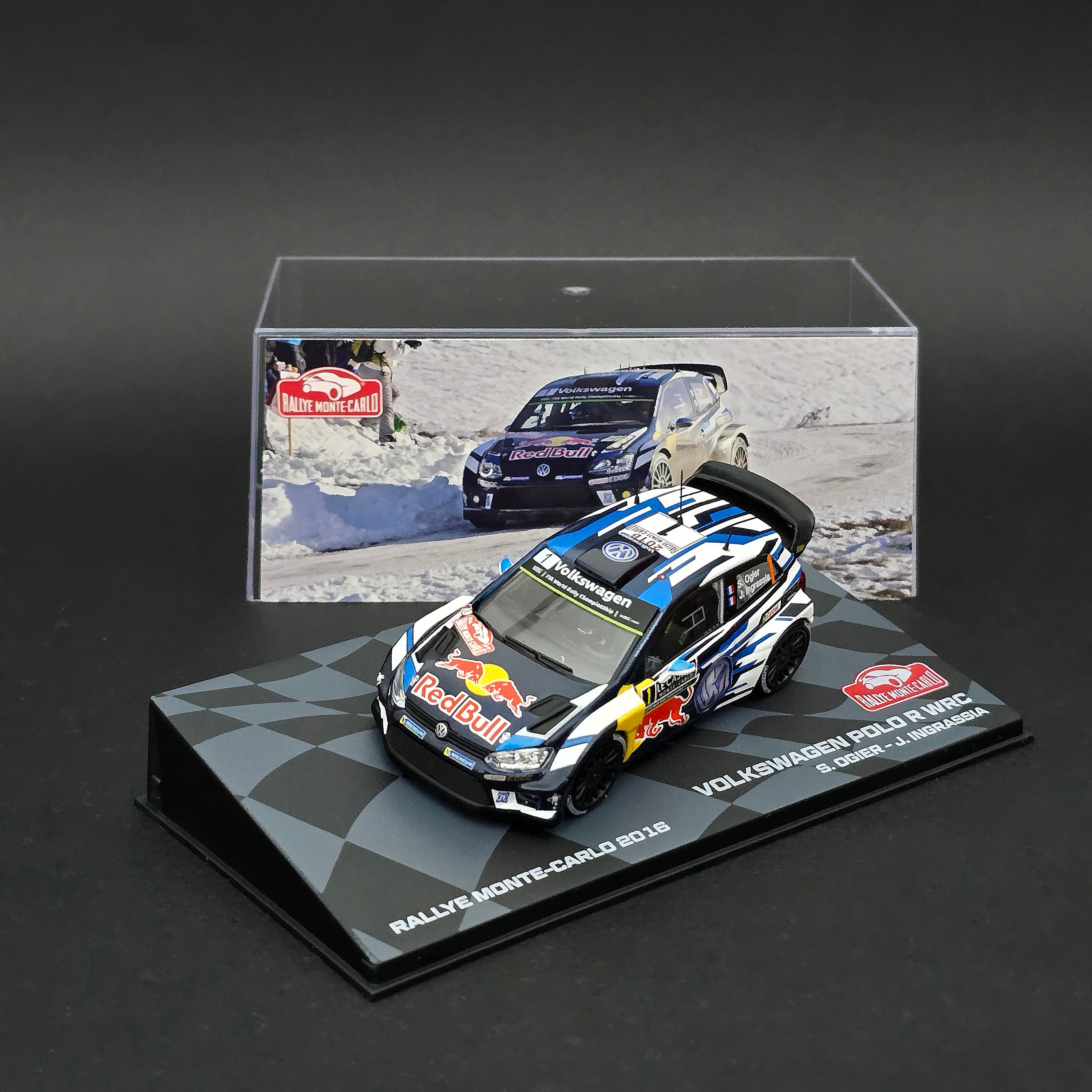 1:43 VW Polo R WRC 2016 Dünya Şampiyonu S.Ogier 