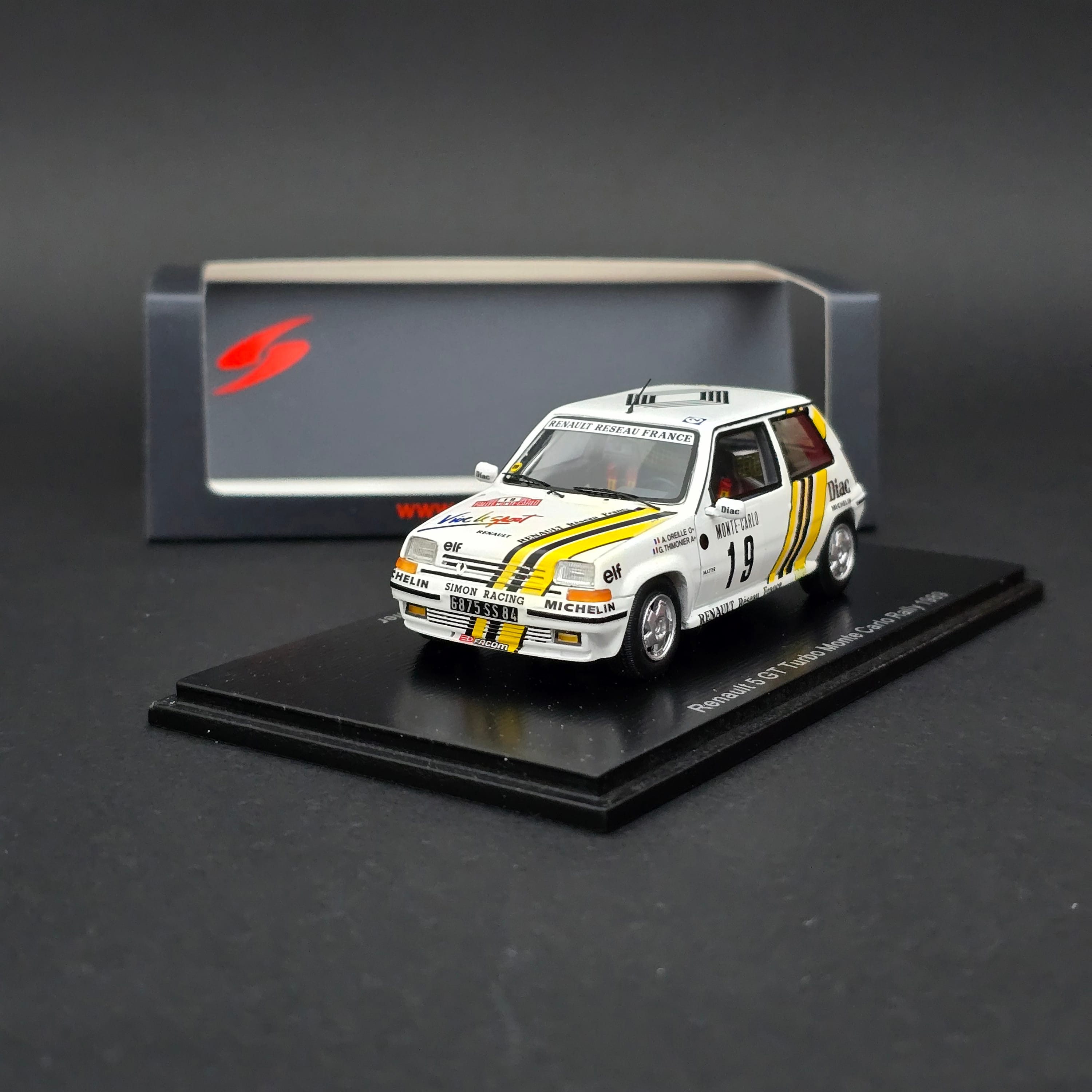 1:43 Spark Renault 5 GT Turbo 1989