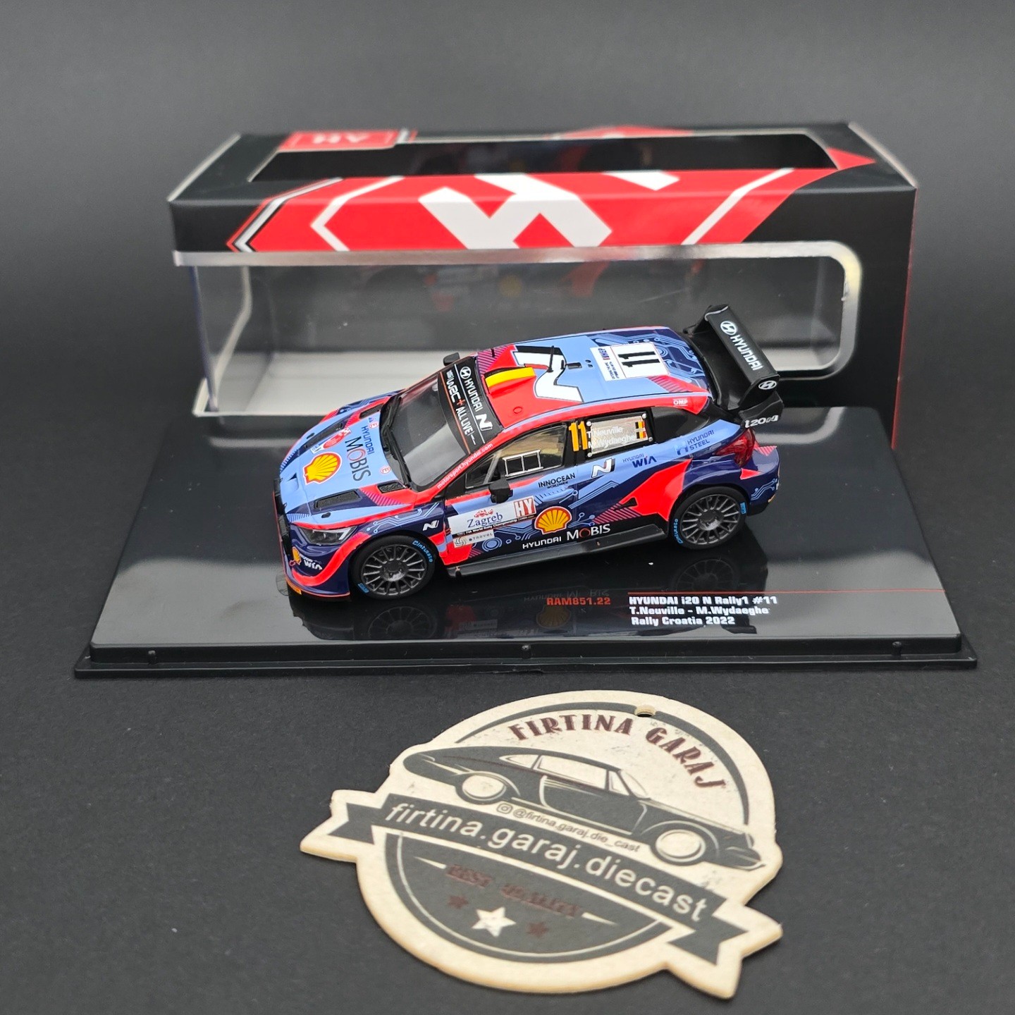1:43 İxo Hyundai i20 N WRC 