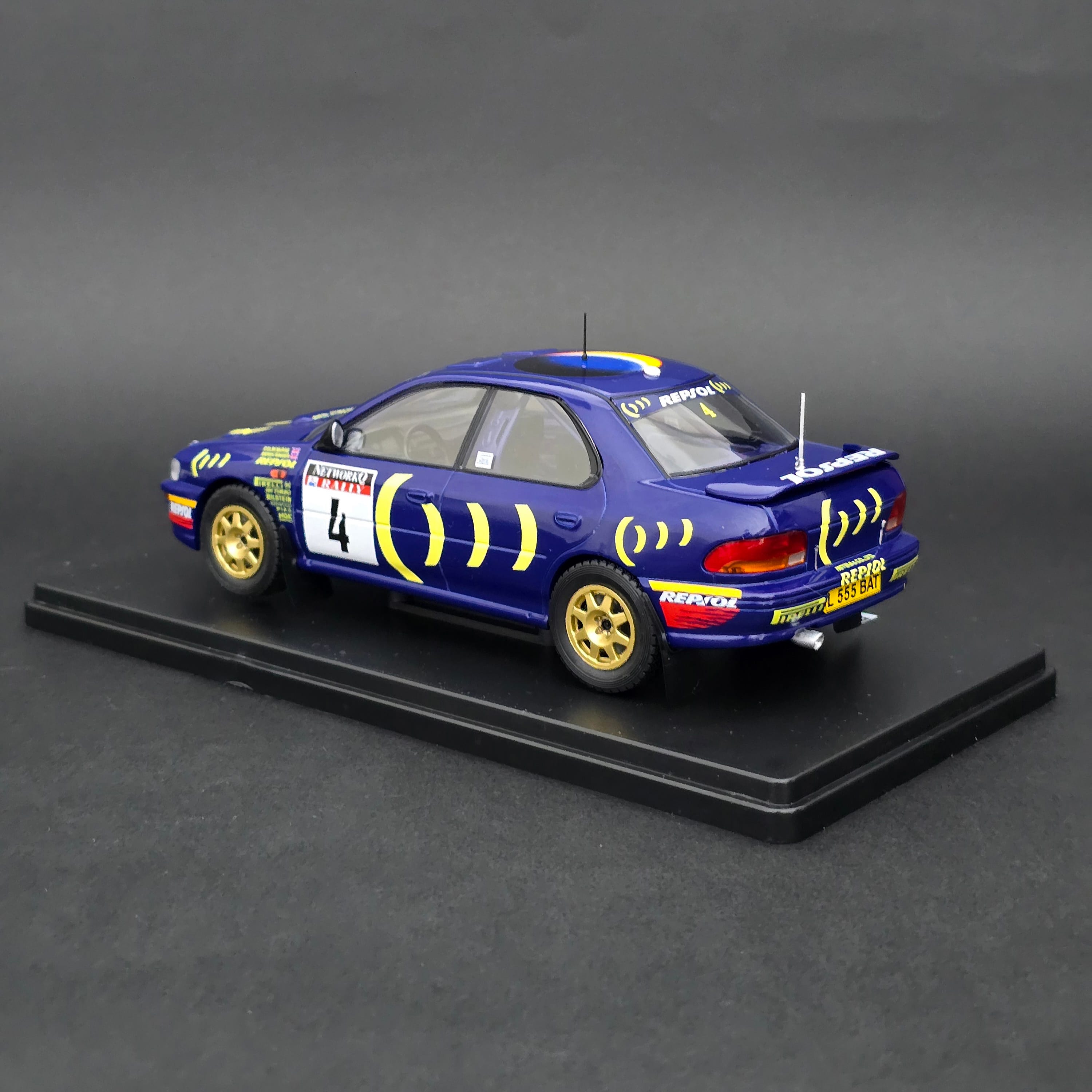 1:24 Subaru İmpreza WRC Colin McRae 1995 Dünya Ralli Şampiyonu 