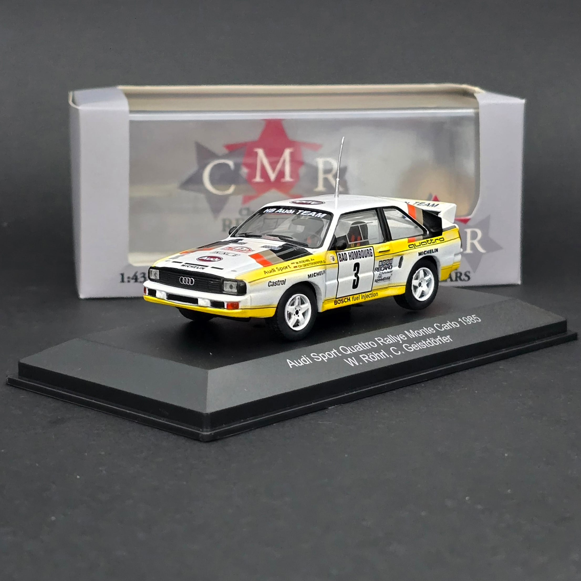 1:43 Audi Quattro Rally W.Röhrl 
