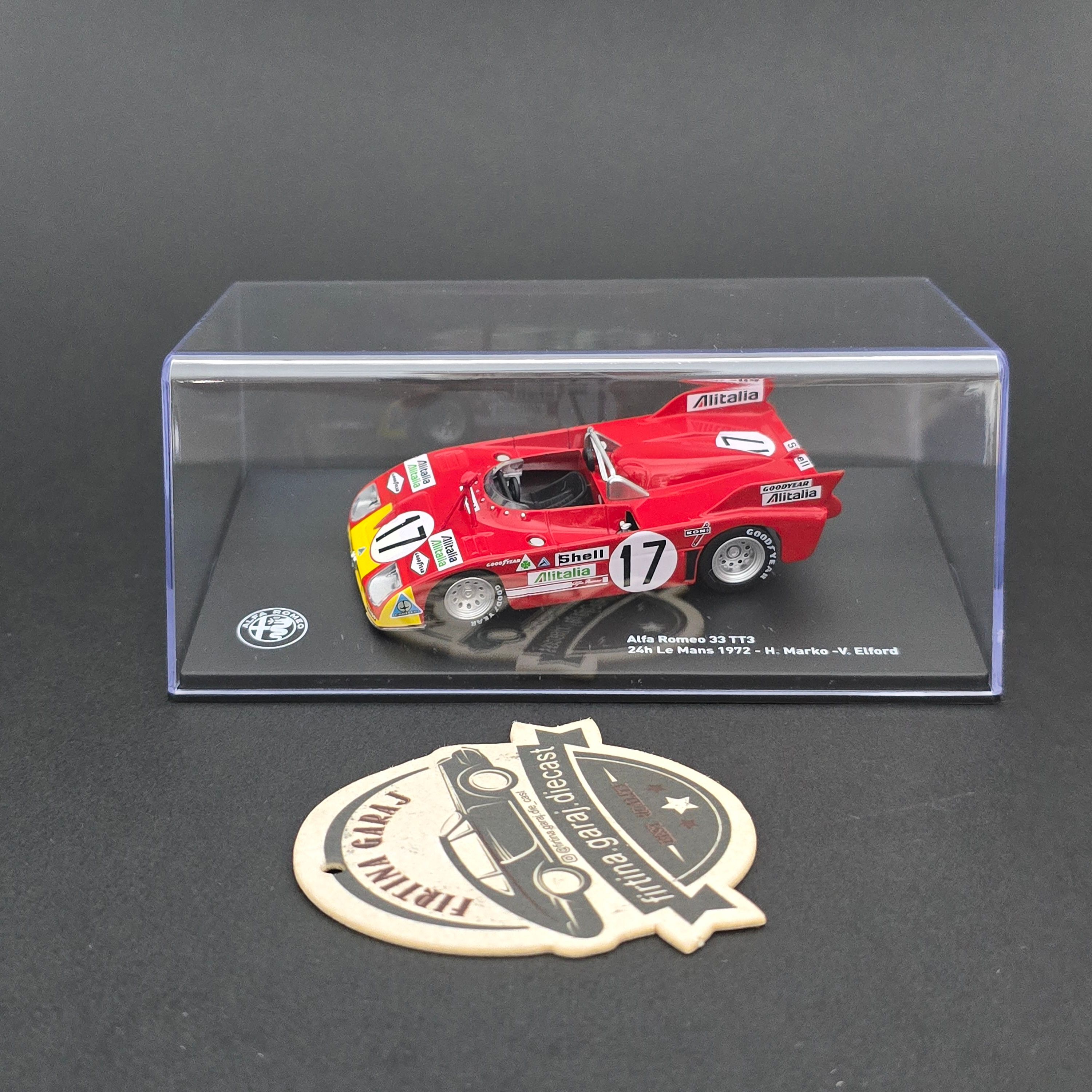 1:43 İxo Alfa Romeo 33 TT3 1972