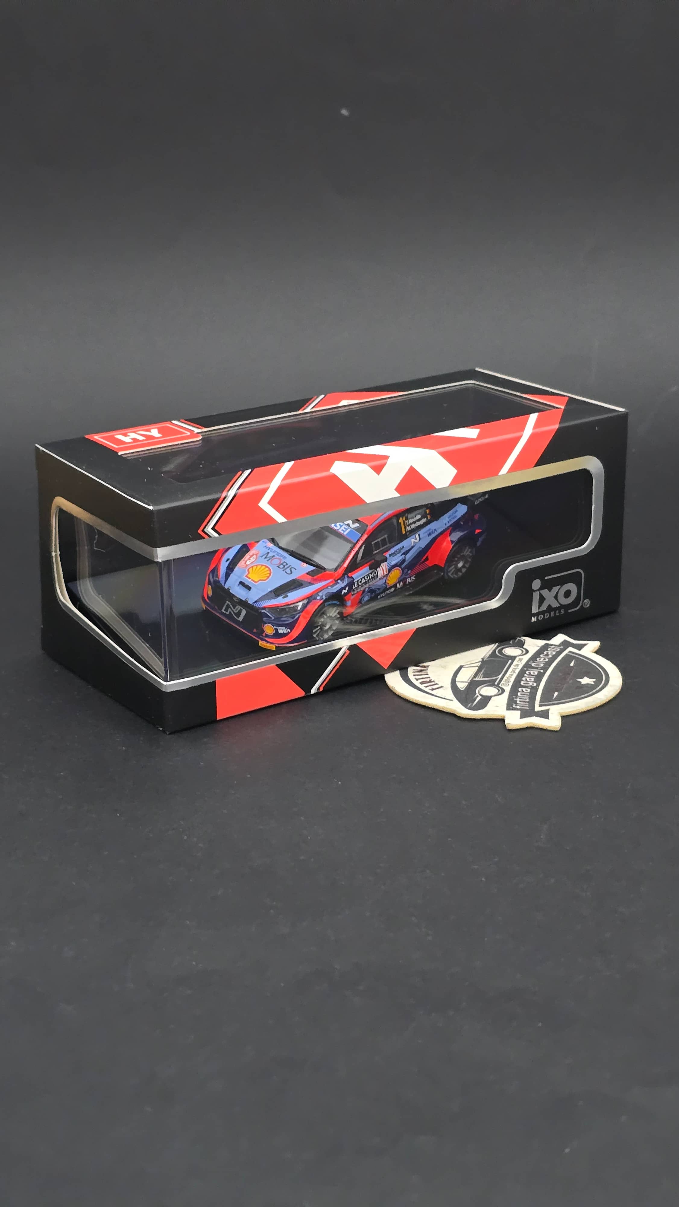 1:43 Ixo Hyundai i20 N WRC 2022 Monte Carlo Rallisi 