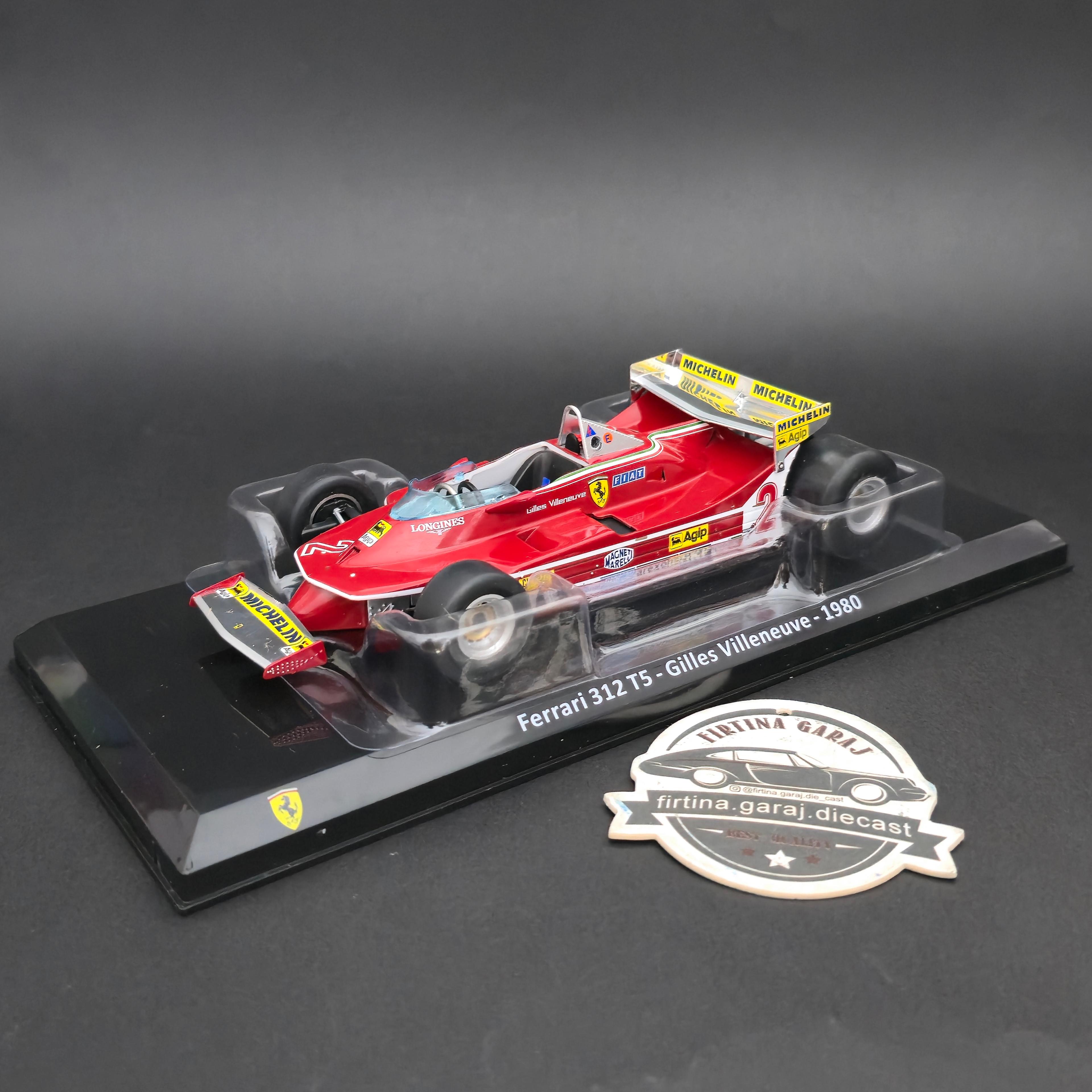 1:24 Ferrari 312 T5 1980 Gilles Villeneuve 