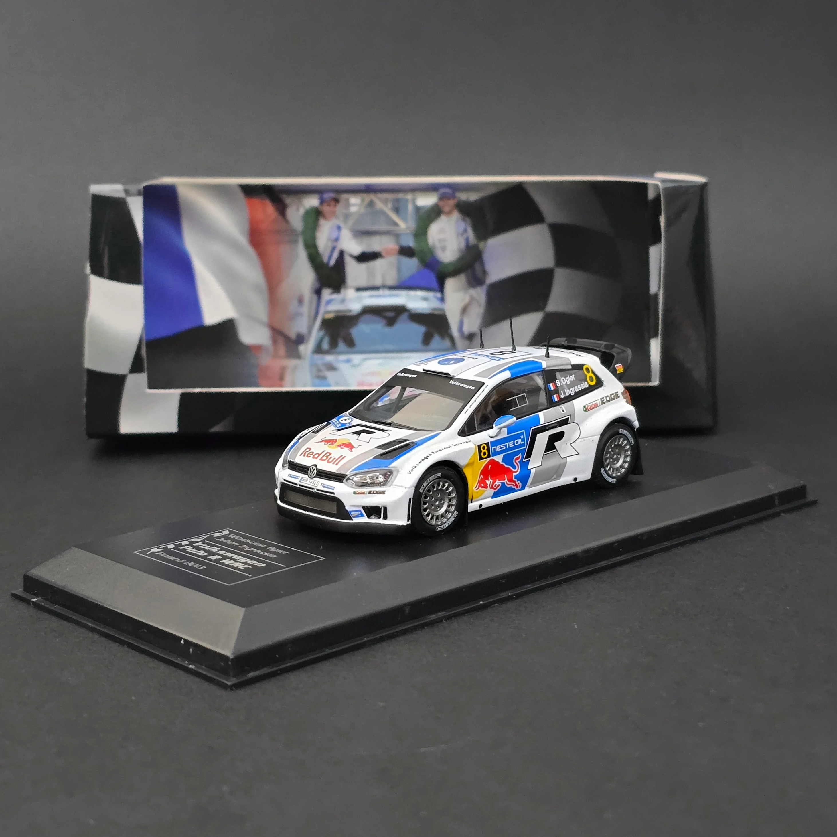 1:43 VW Polo R WRC 2013 Dünya Ralli Şampiyonu 