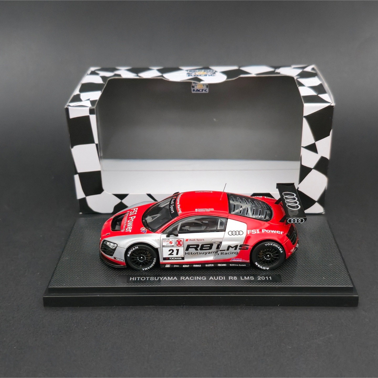 1:43 Audi R8 LMS LeMans 24 hr