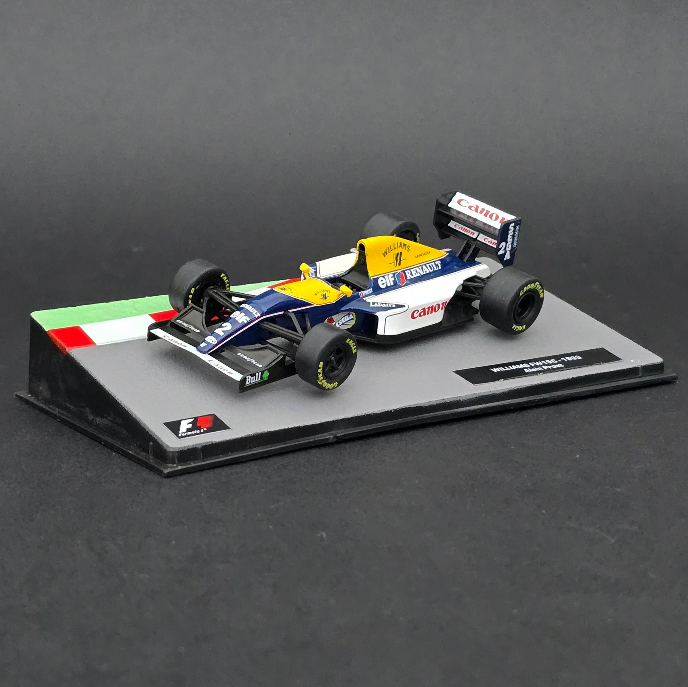 1:43 Williams Renault FW15C 1993 Dünya Şampiyonu Prost