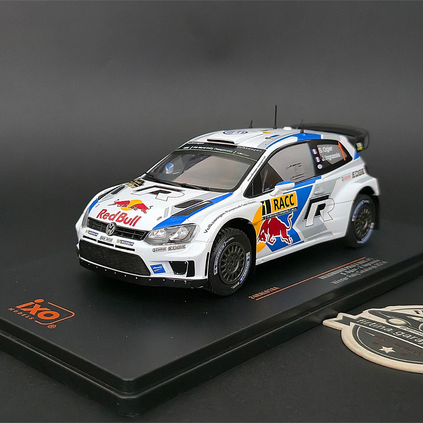 1:24 VW POLO R WRC 2014 Dünya Şampiyonu S.Ogier 