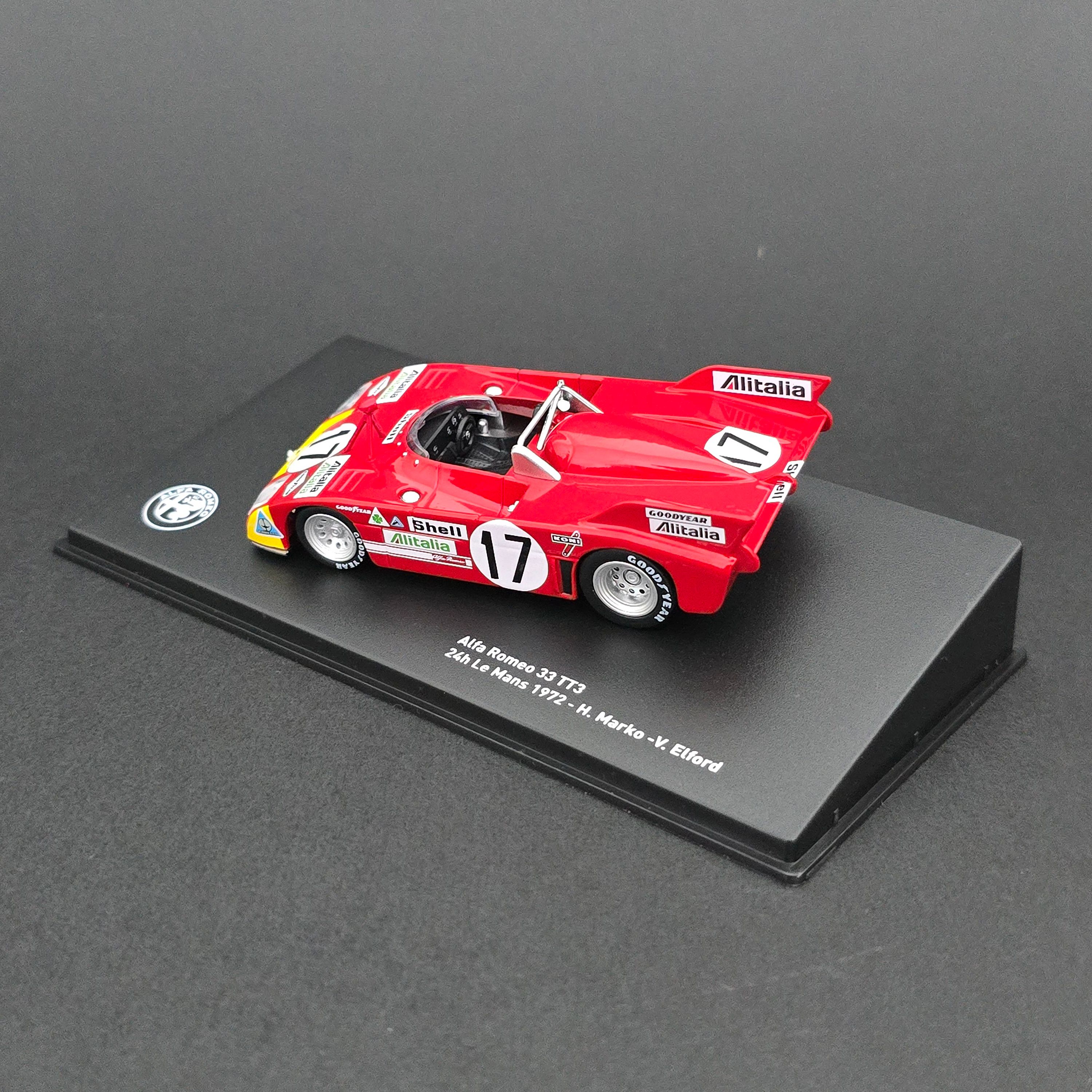 1:43 İxo Alfa Romeo 33 TT3 1972