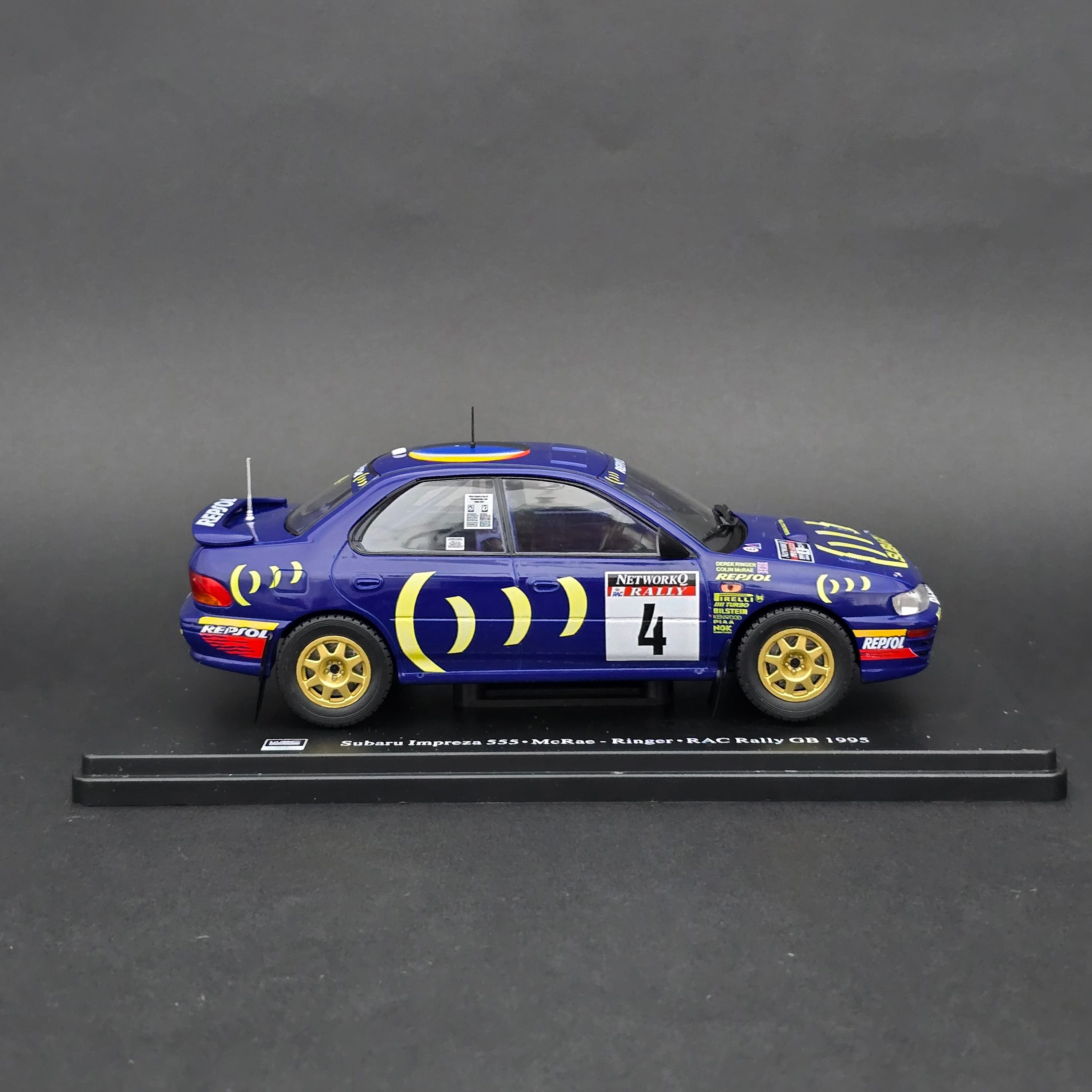 1:24 Subaru İmpreza WRC Colin McRae 1995 Dünya Ralli Şampiyonu 