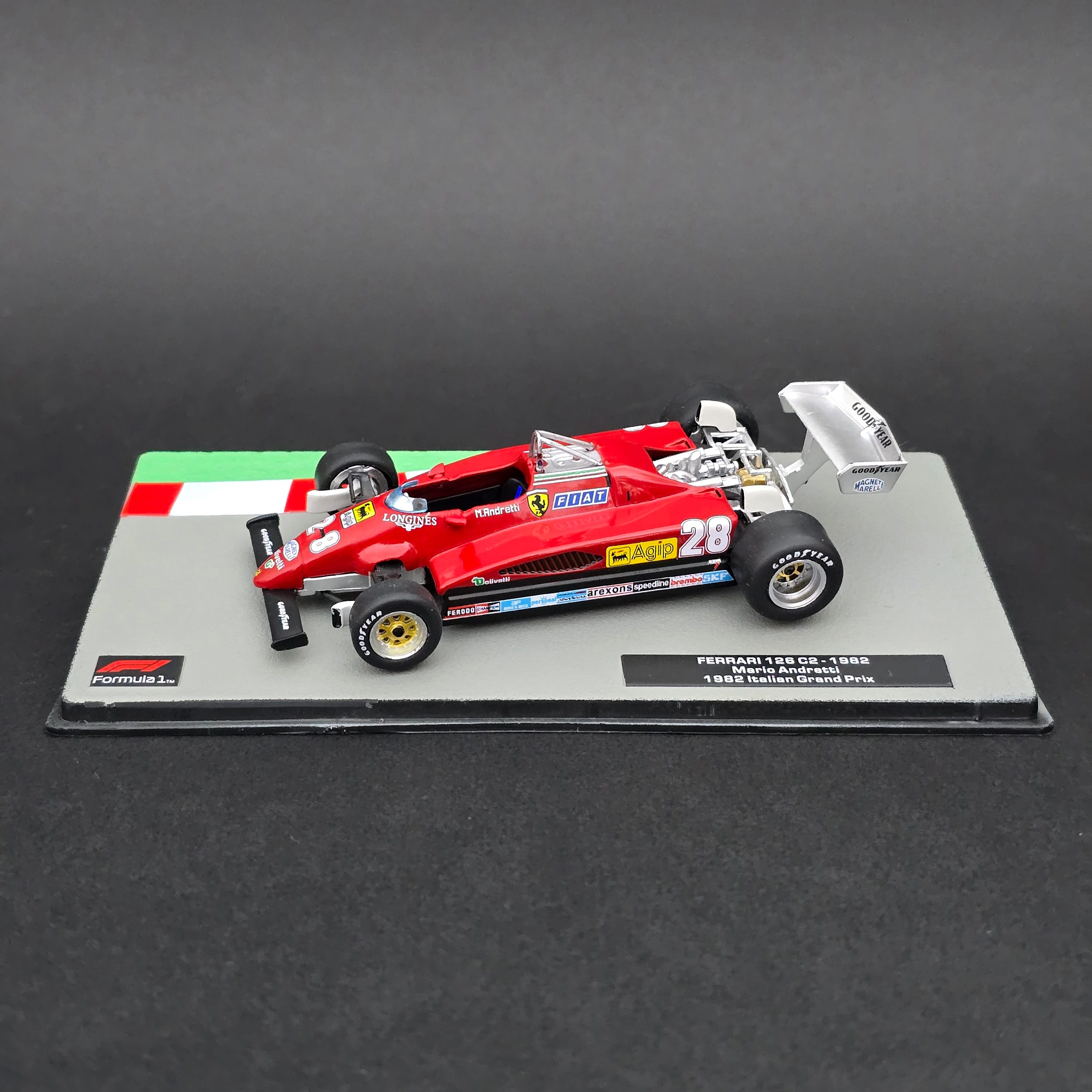 1:43 Ferrari 126 C2 Mario Andretti 1982