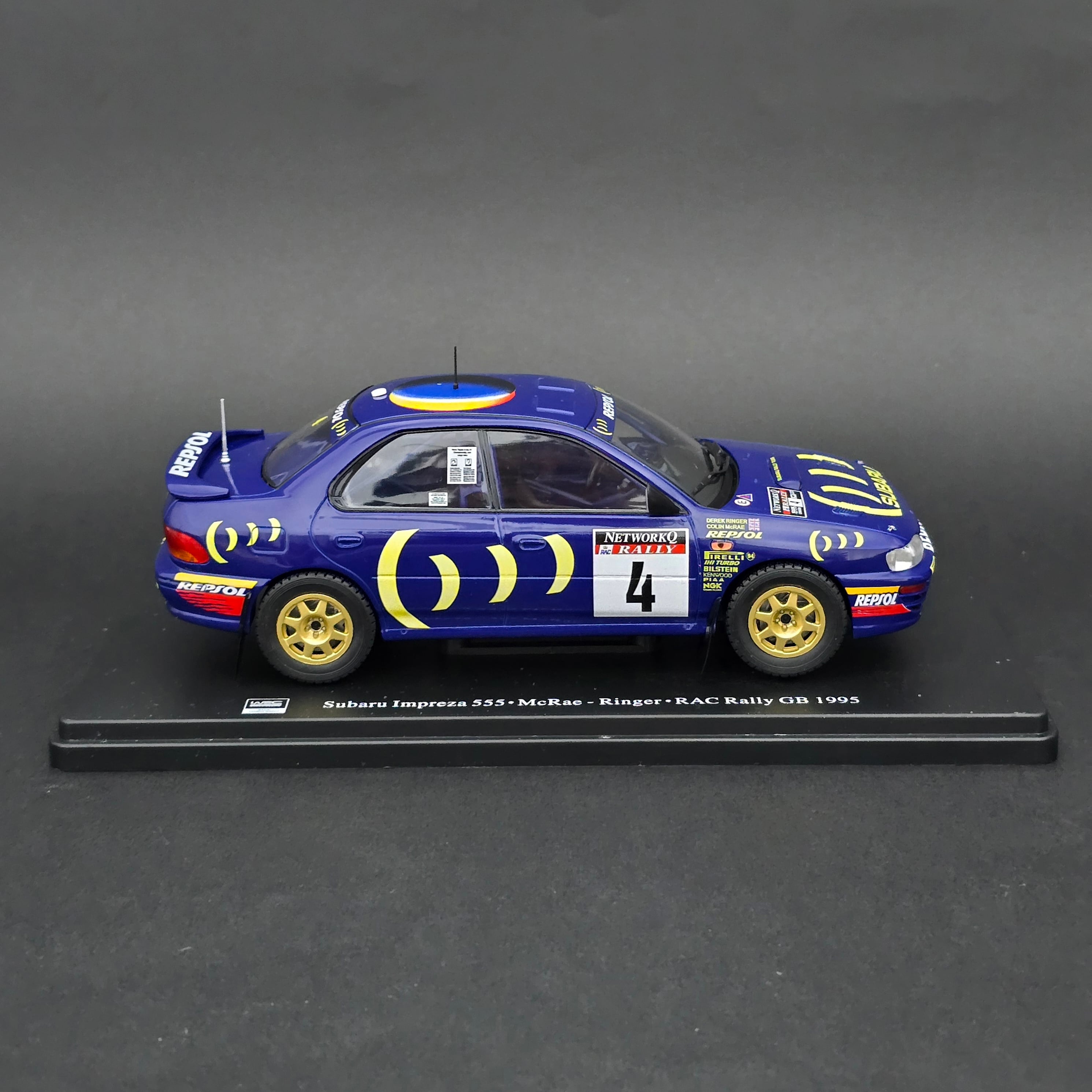 1:24 Subaru İmpreza WRC Colin McRae 1995 Dünya Ralli Şampiyonu 