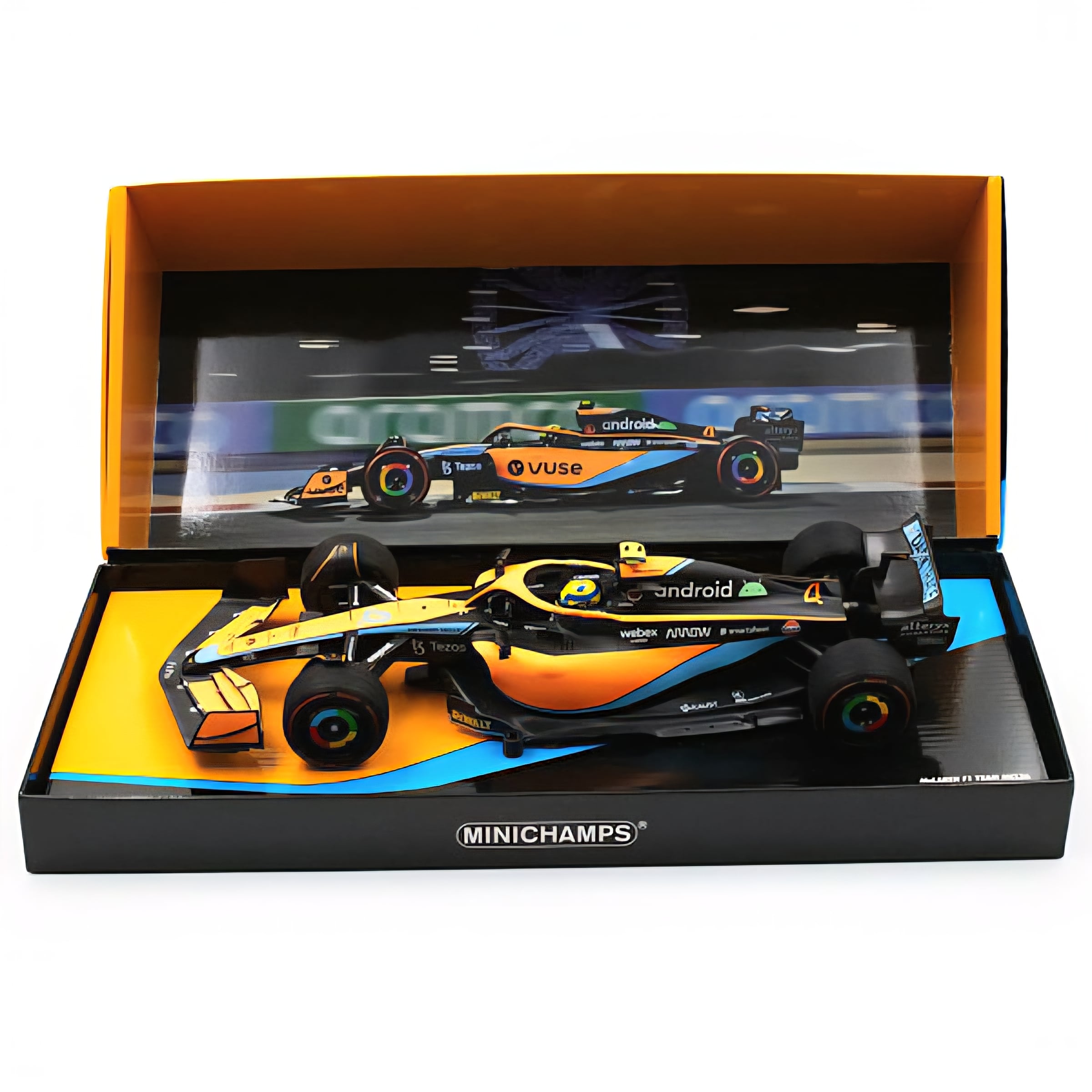 1:18 Minichamps McLaren MCL36 Lando Noris 2022