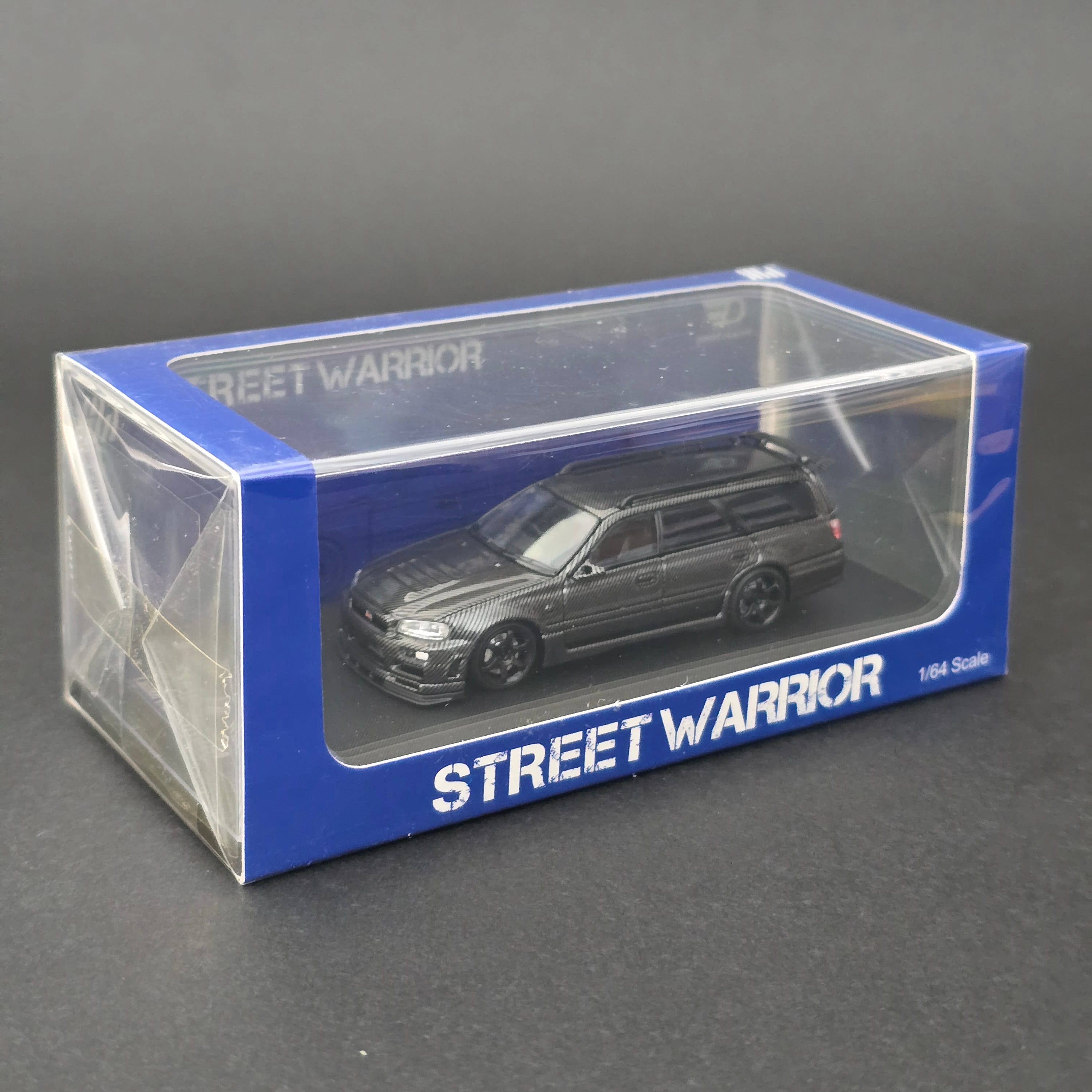 1:64 Nissan GTR R34 SW Carbon ,Limitli Üretim, Jelatinli Kutusunda 