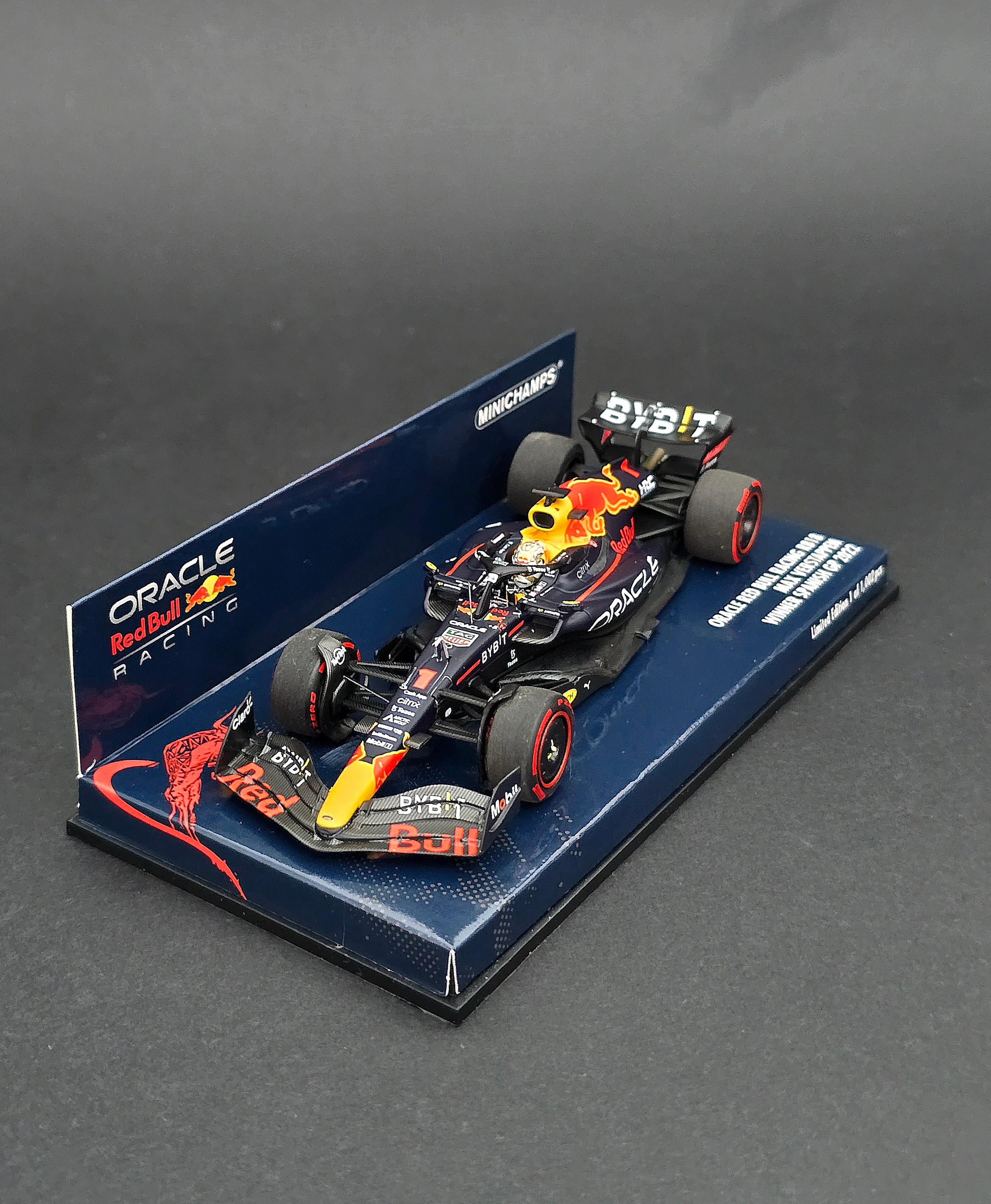 1:43 Redbull Oracle RB18 Max Verstappe 2022 Dünya Şampiyonu 