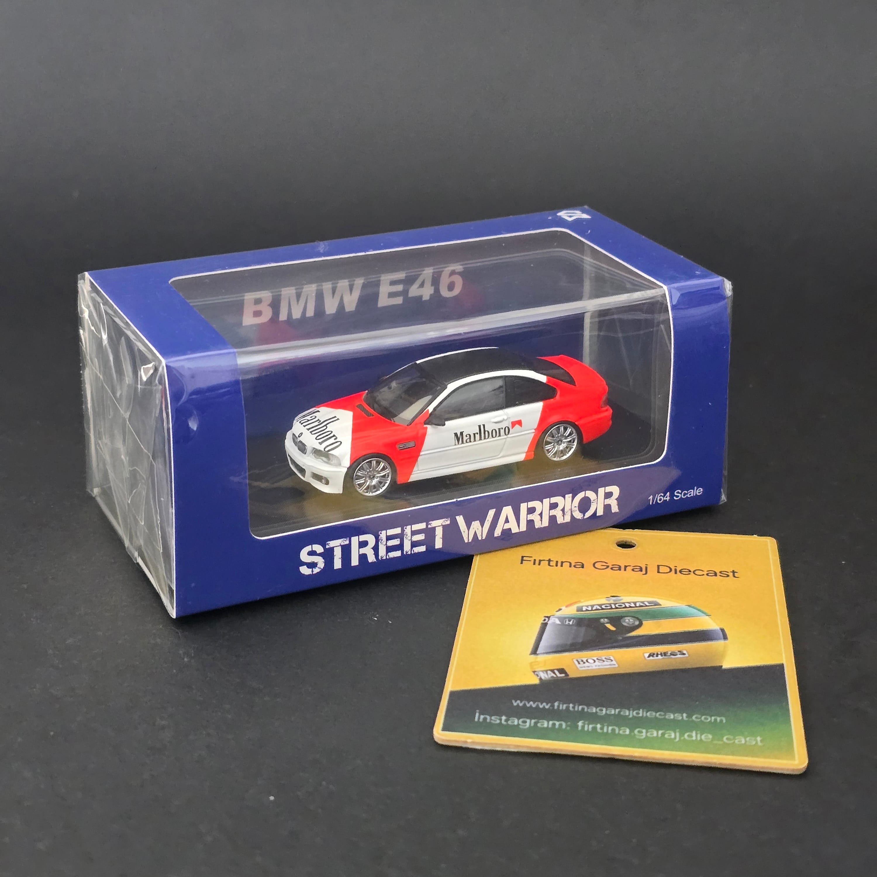 1:64 BMW M3 E46 Limitli Üretim  Jelatinli Kutulu
