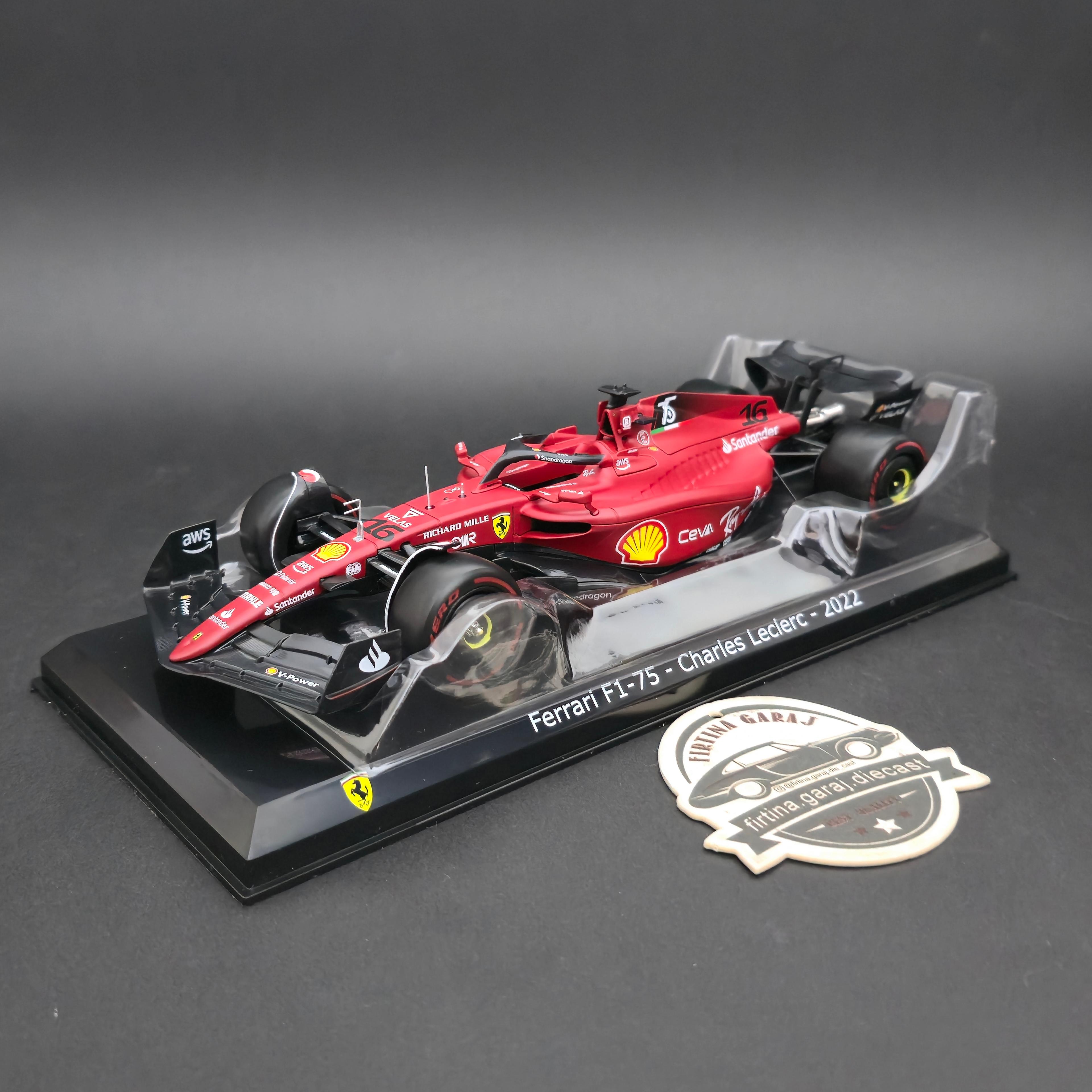 1:24 Ferrari F1 75 Charles Leclerc 2002