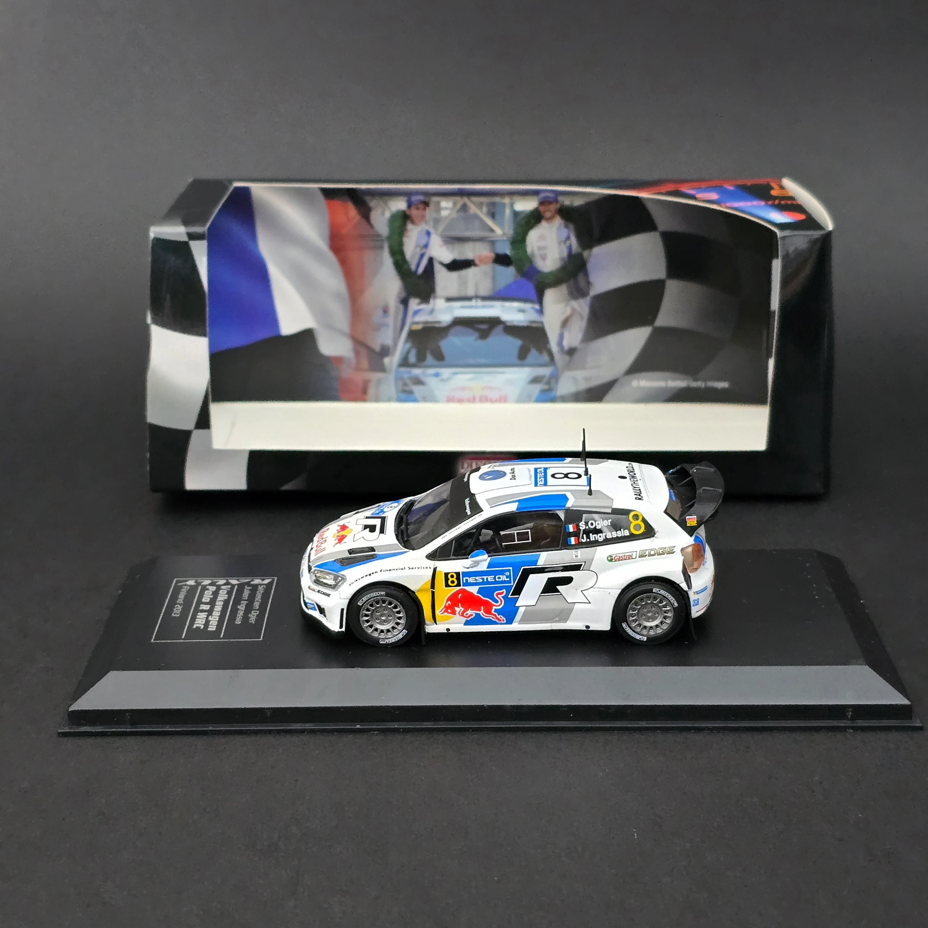 1:43 VW Polo R WRC 2013 Dünya Ralli Şampiyonu 