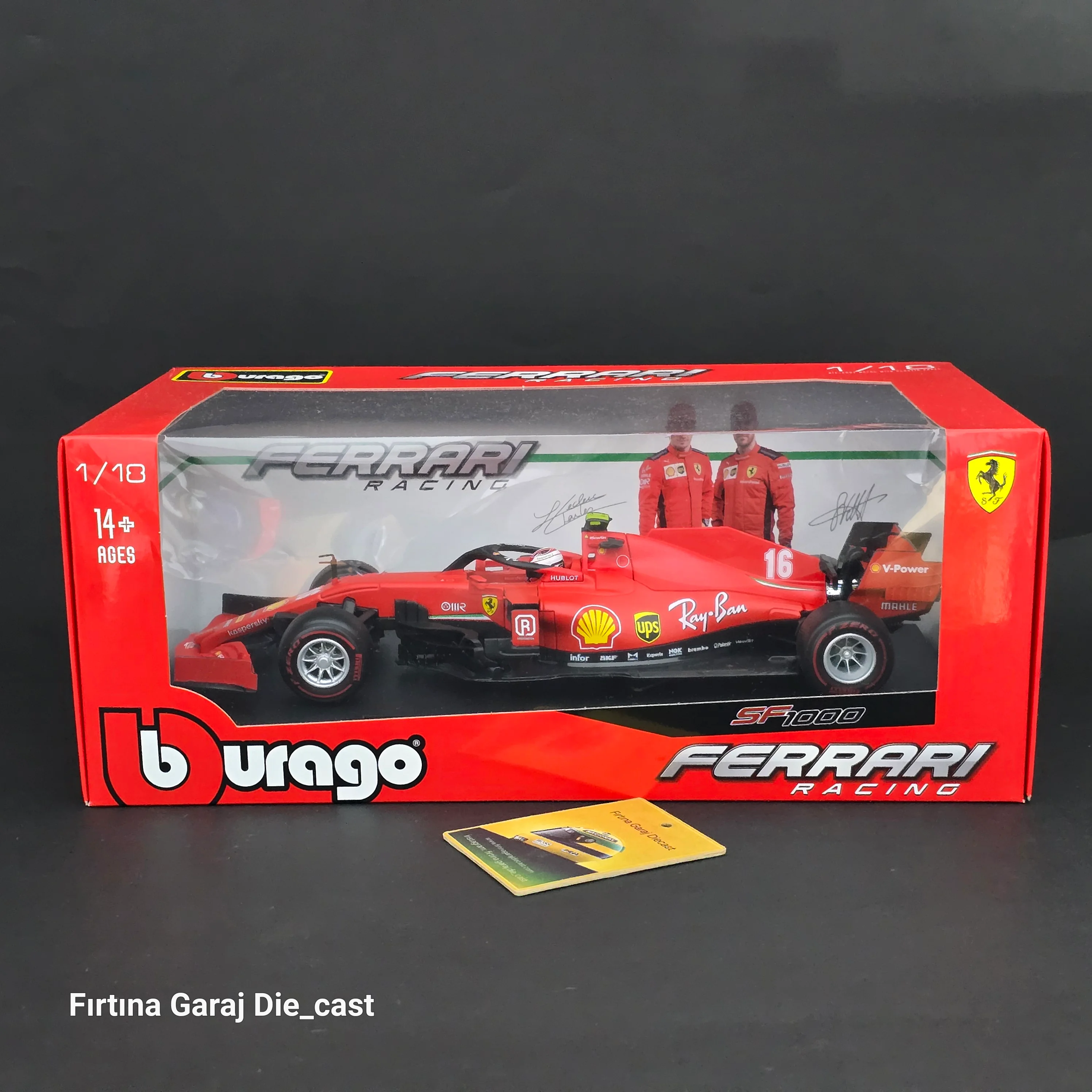 1/18 Ferrari SF1000 Charles Leclerc 2020