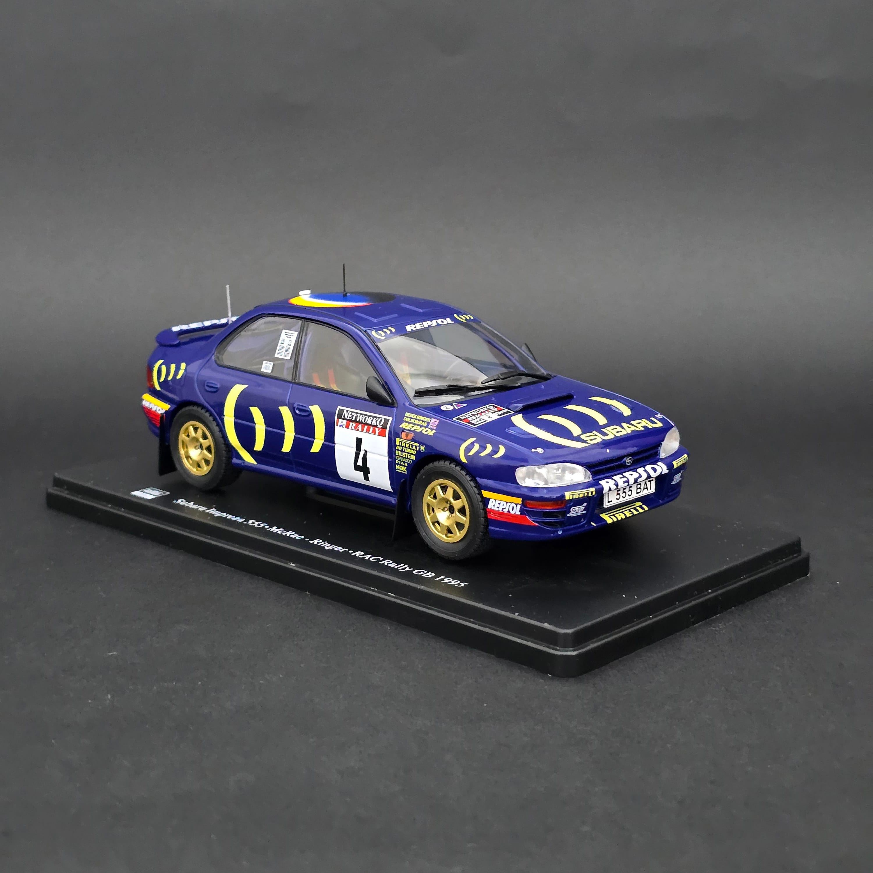 1:24 Subaru İmpreza WRC Colin McRae 1995 Dünya Ralli Şampiyonu 