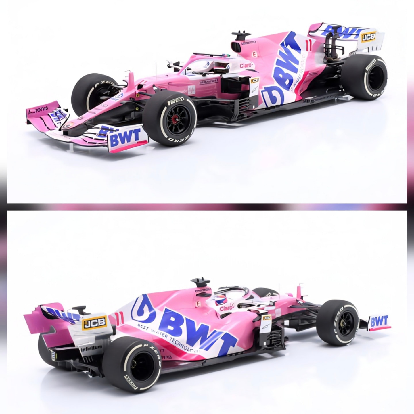 1:18 Racing Point RP20 Sergio Perez 2020 Sakhir GP Kazanan