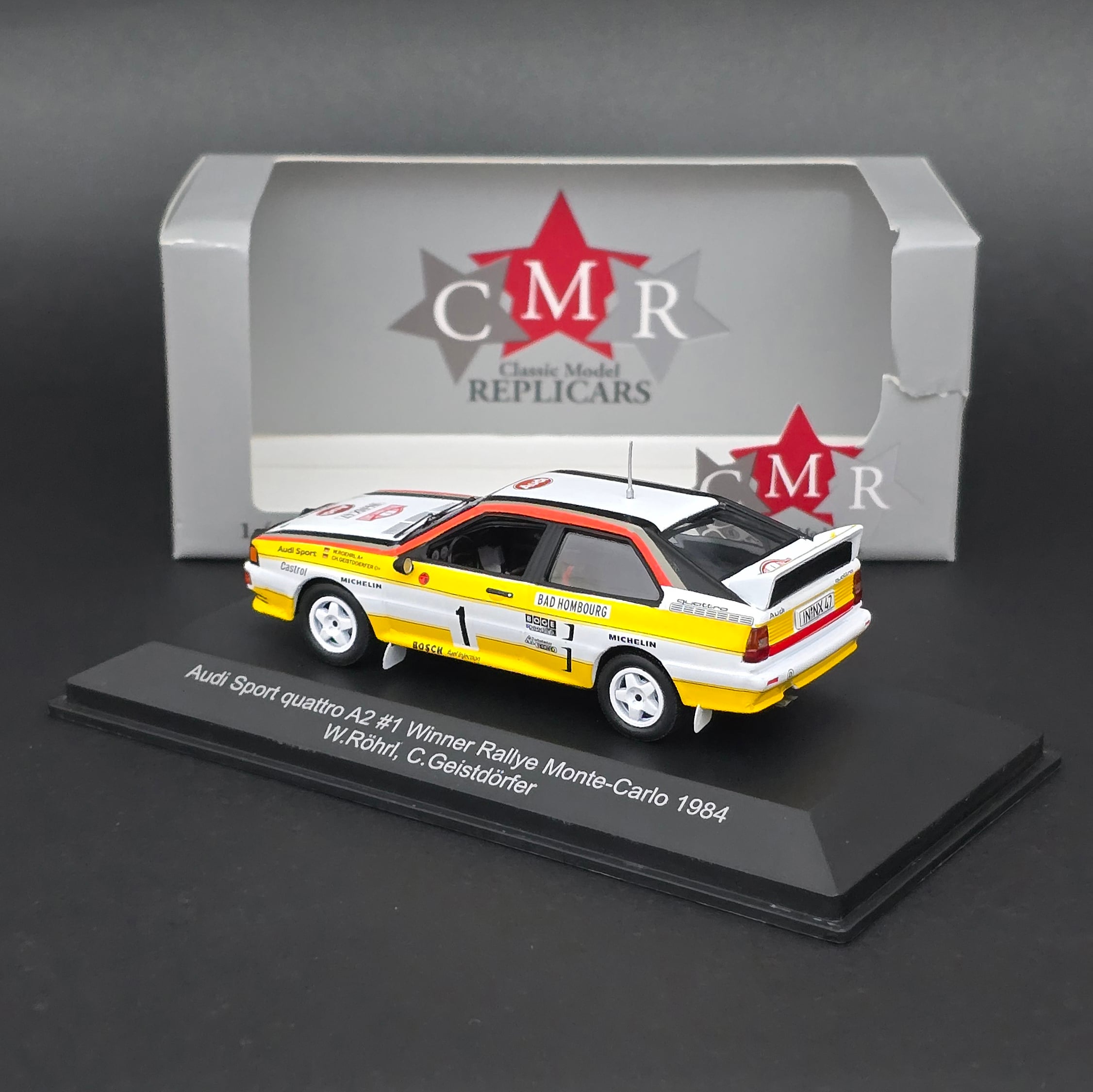 1:43 Audi Quattro A2 W.Röhrl 