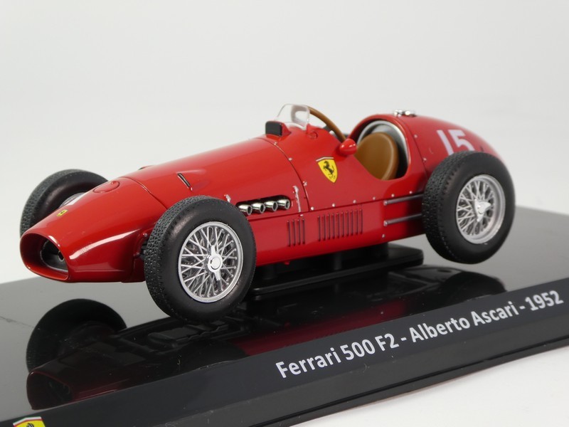 1:24 Ferrari 500 F2 1952 Formula1 Dünya Şampiyonu Albert Ascari