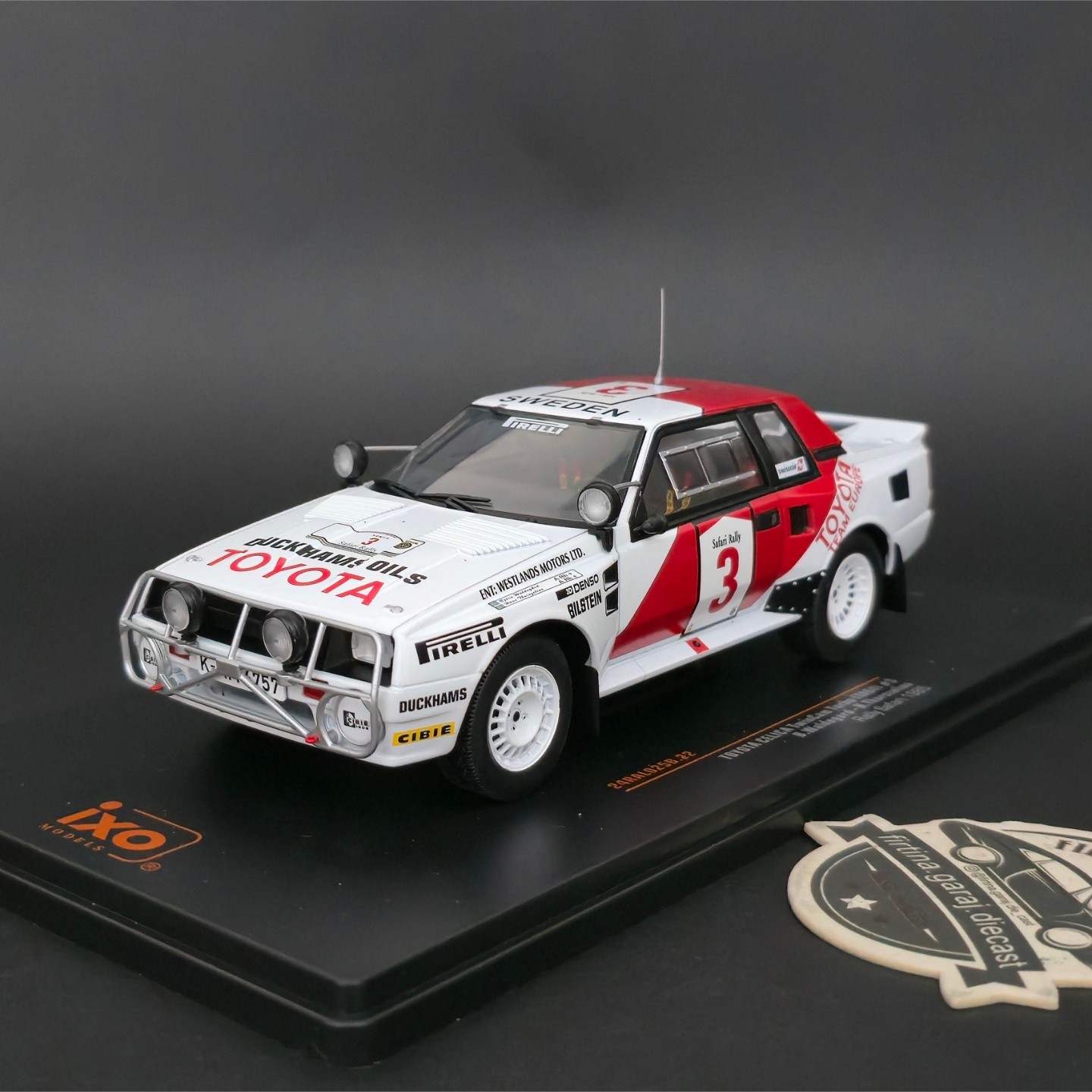 1:24 İxo Toyota Celica TwinCam Turbo 