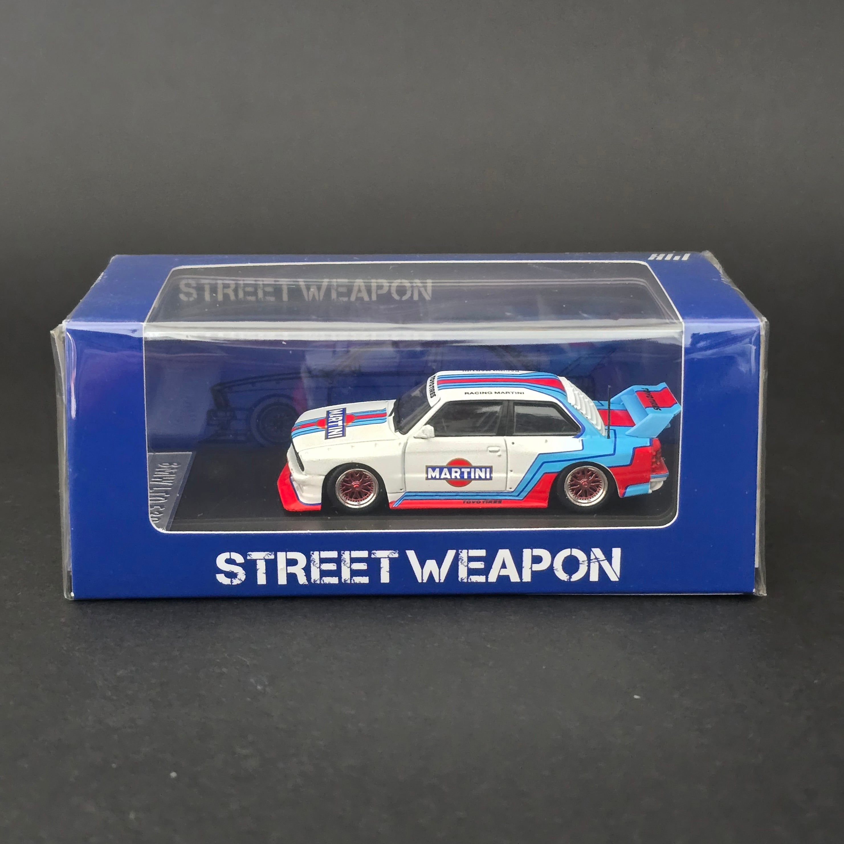 1:64 BMW E30 Martini Limitli Üretim Jelatinli Kutusunda 