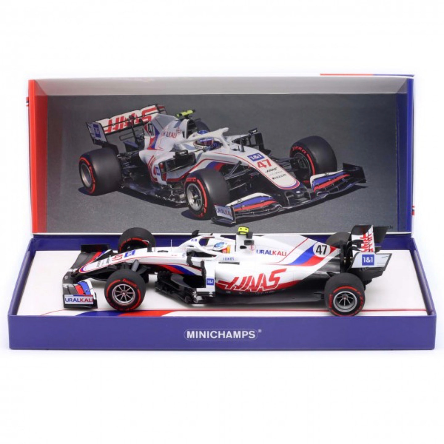 1:18 Minichamps Haas F1 VF-21 2021