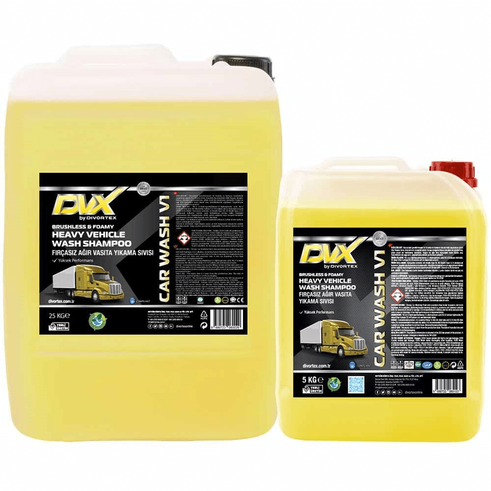 Divortex Car Wash V1 - Ağır Vasıta Yıkama Sıvısı 25 KG