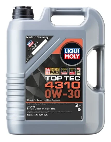 LIQUI TOPTEC 4310 0W30 5 LT