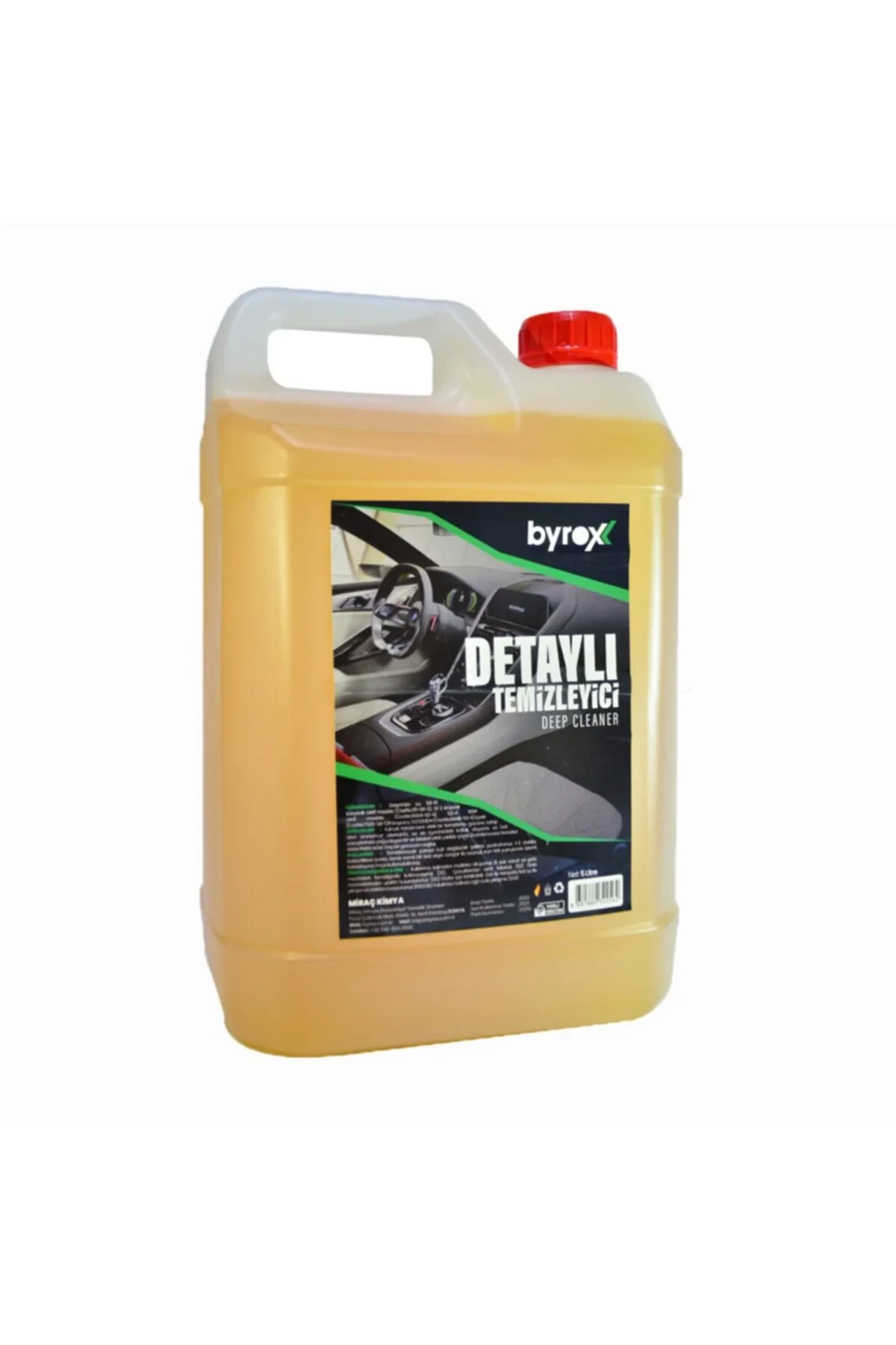 BYROX DETAYLI TEMİZLEYİCİ 5LT