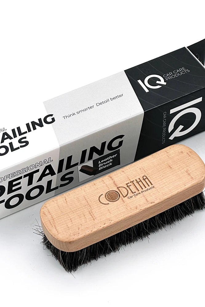 CODETHA IQ DERİ VİNİL TEMİZLEME FIRÇASI BLACK 