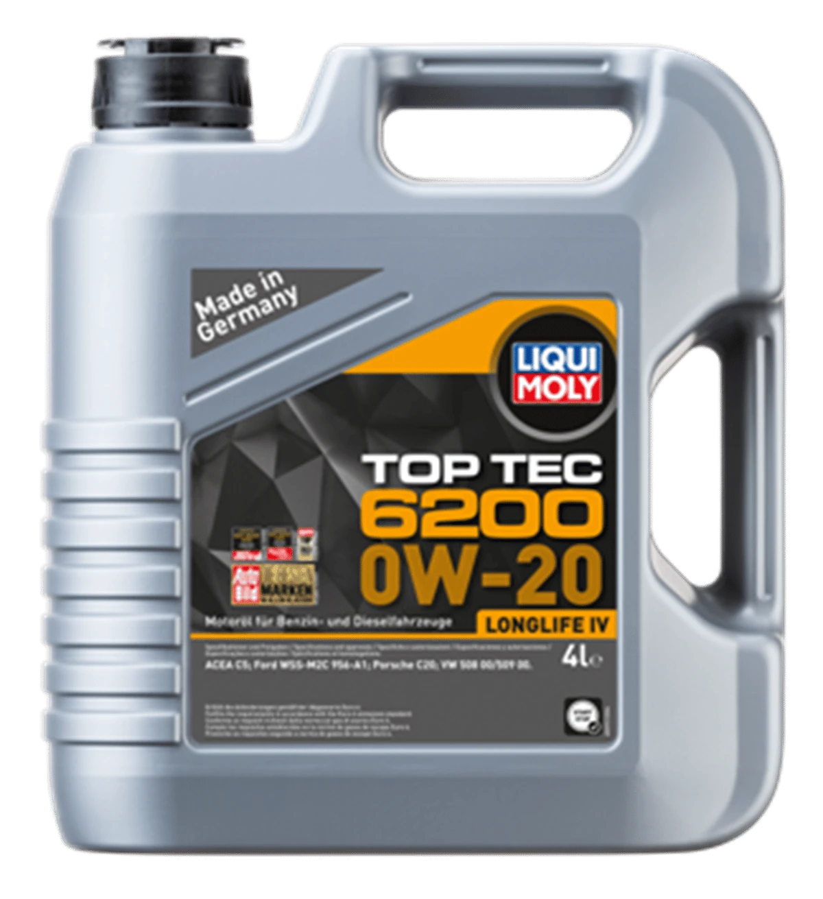 LIQUI MOLY TOPTEC 6200 0W20 4LT
