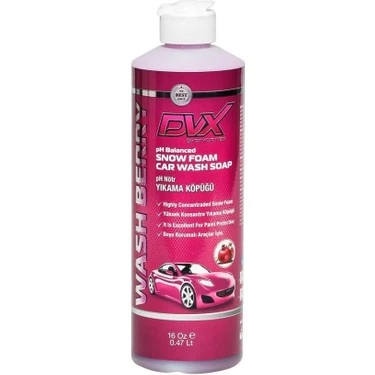 DIVORTEX Wash Berry Snow Foam pH Notr 16 Oz