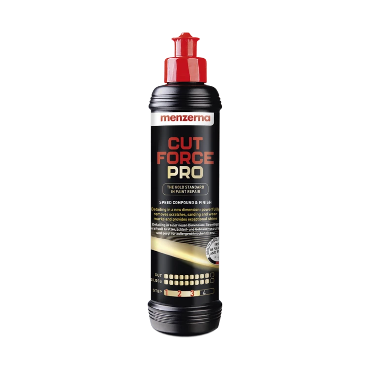 MENZERNA CUT FORCE PRO 250 ML Ağır Çizik Giderici Kalın Pasta