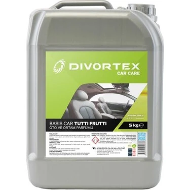 Divortex Basis Car Tutti Frutti(Karışık Meyveli) Araba Kokusu 5KG