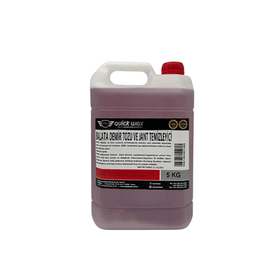 QUICK WAX DEMİR TOZU ve JANT TEMİZLEYİCİ 5 KG  