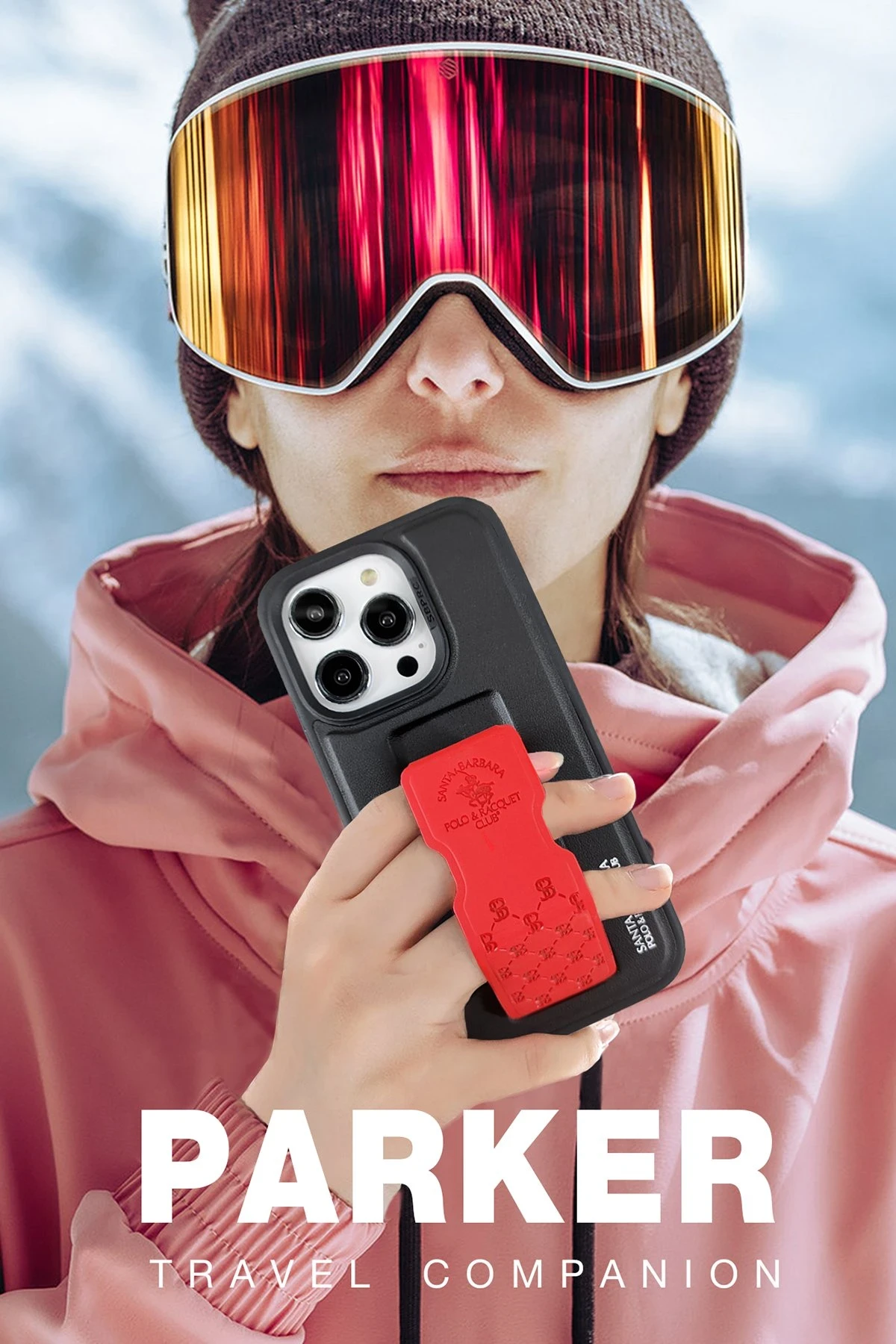 Santa Barbara Polo Racquet Club iPhone 13 Pro Parker Stand Kapak