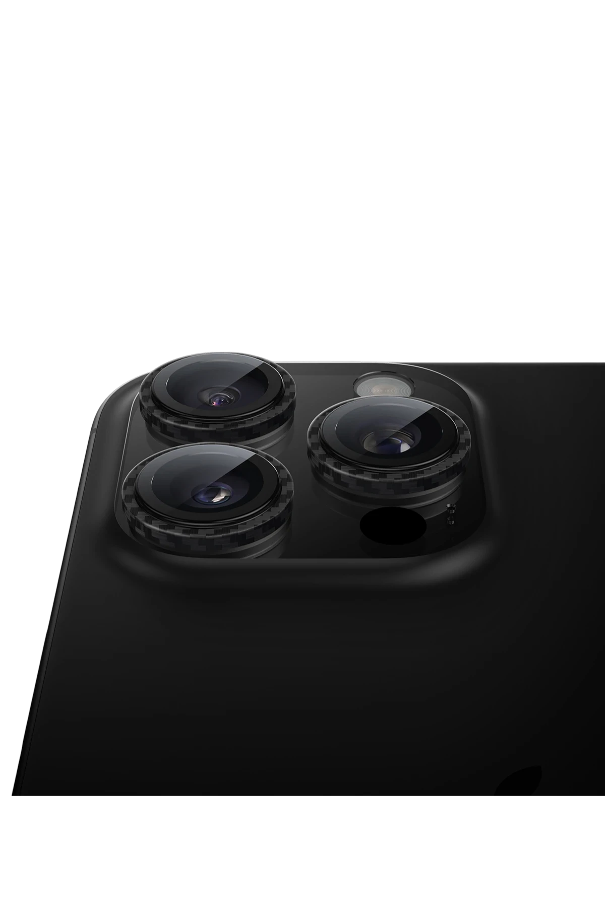 Keephone iPhone 16 Pro-16 Pro Max Corbin Kamera Lens - Siyah