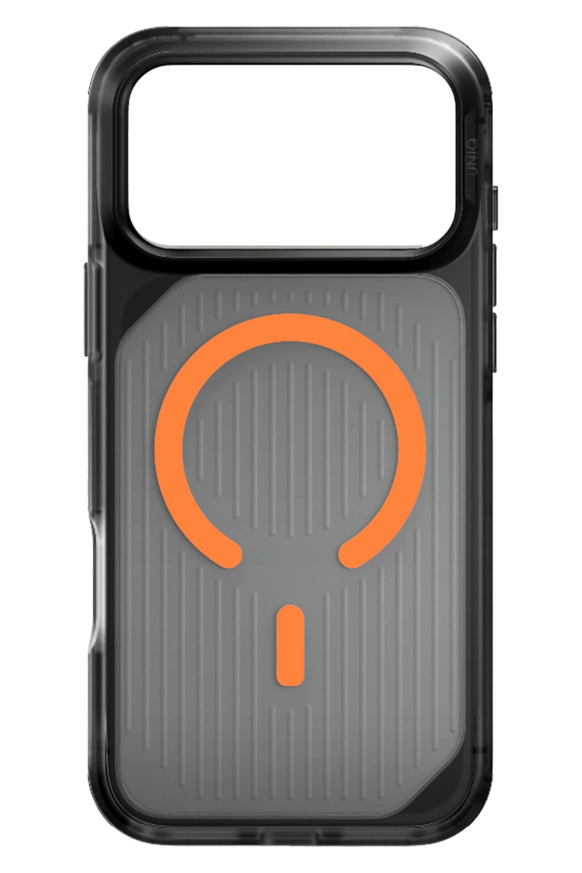 Uniq iPhone 17 Pro Max Combat Active Magsafe Kapak - Siyah-Turuncu