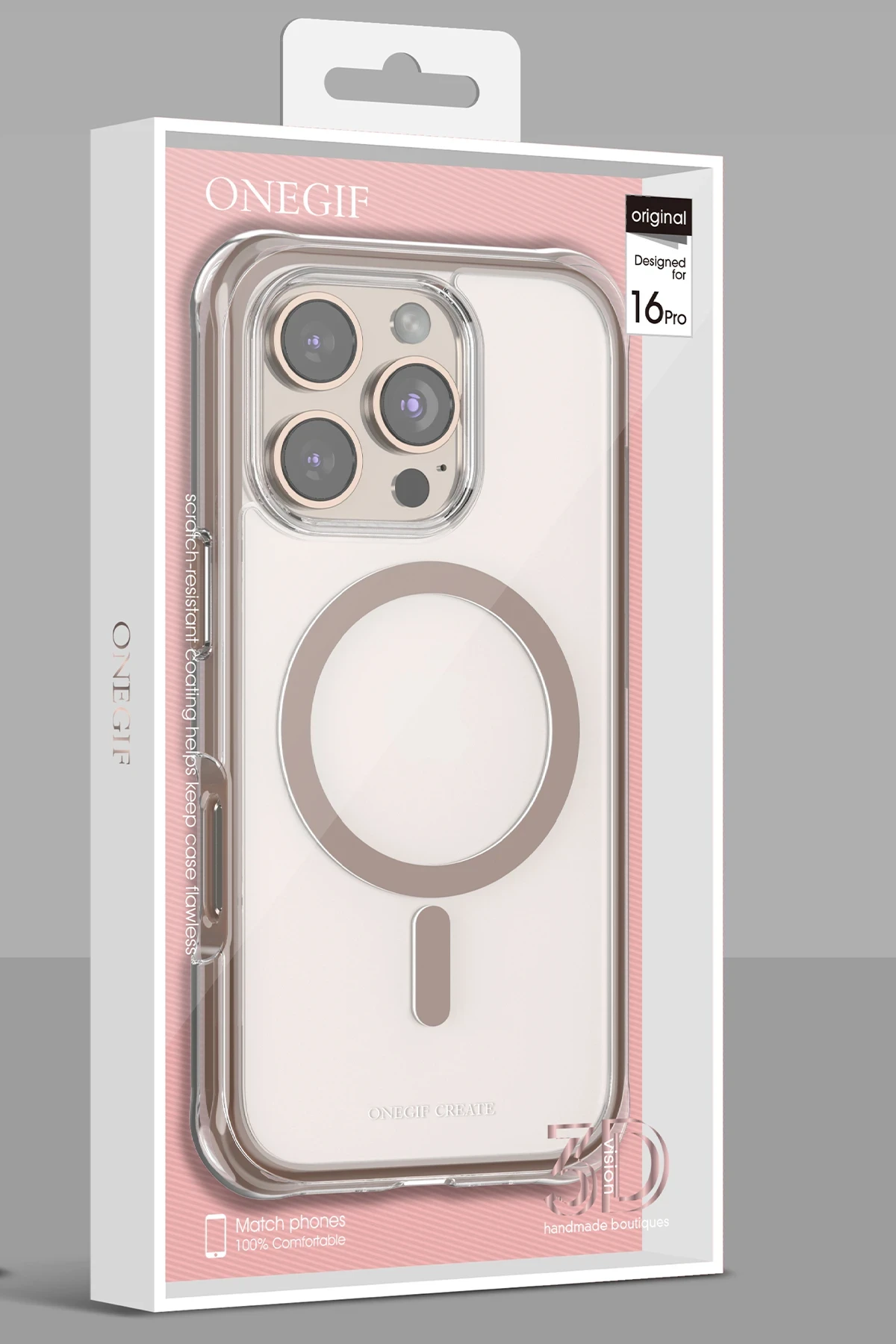 Onegif Apple iPhone 15 Pro Max Hulk Magsafe Kapak