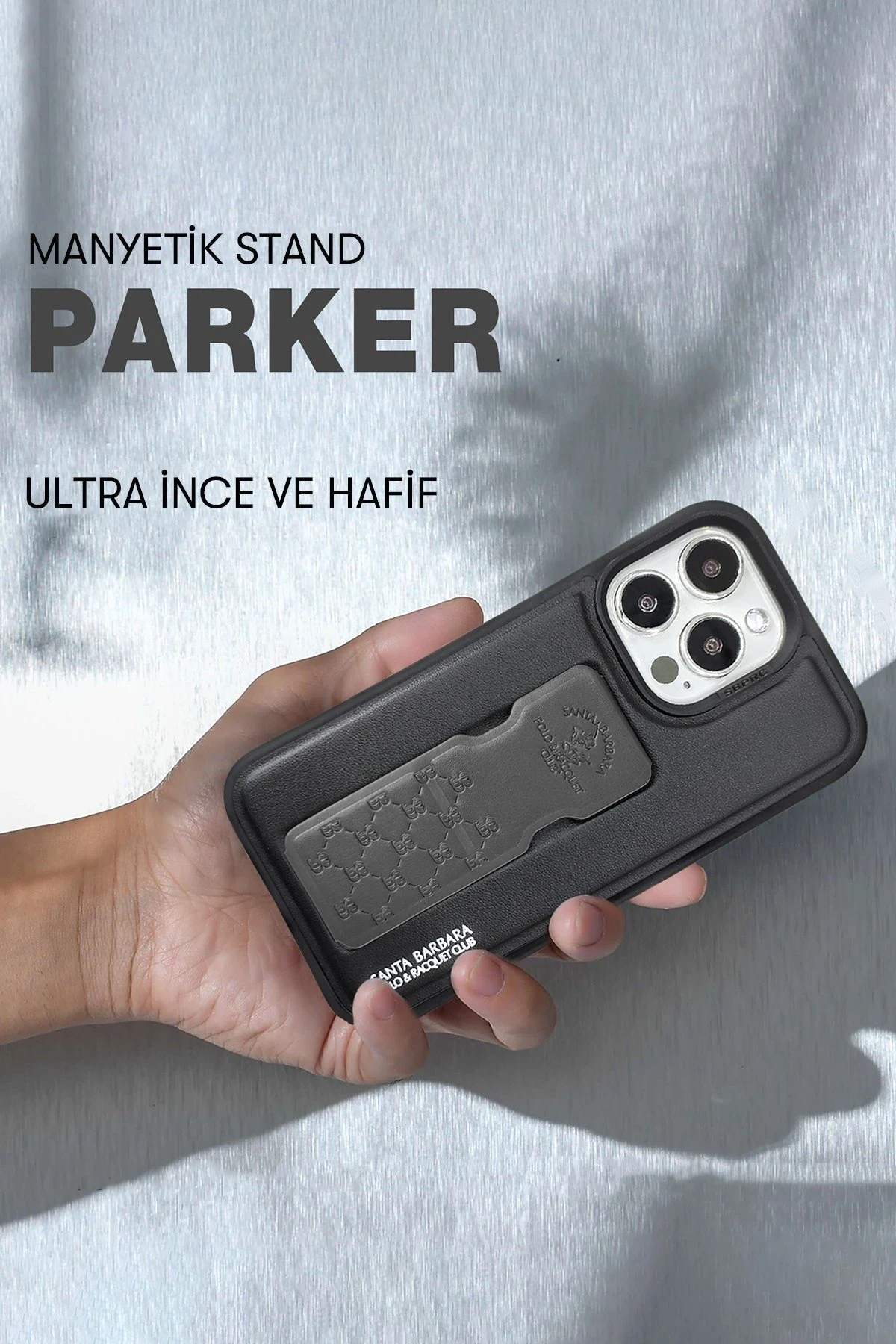 Santa Barbara Polo Racquet Club iPhone 13 Pro Parker Stand Kapak